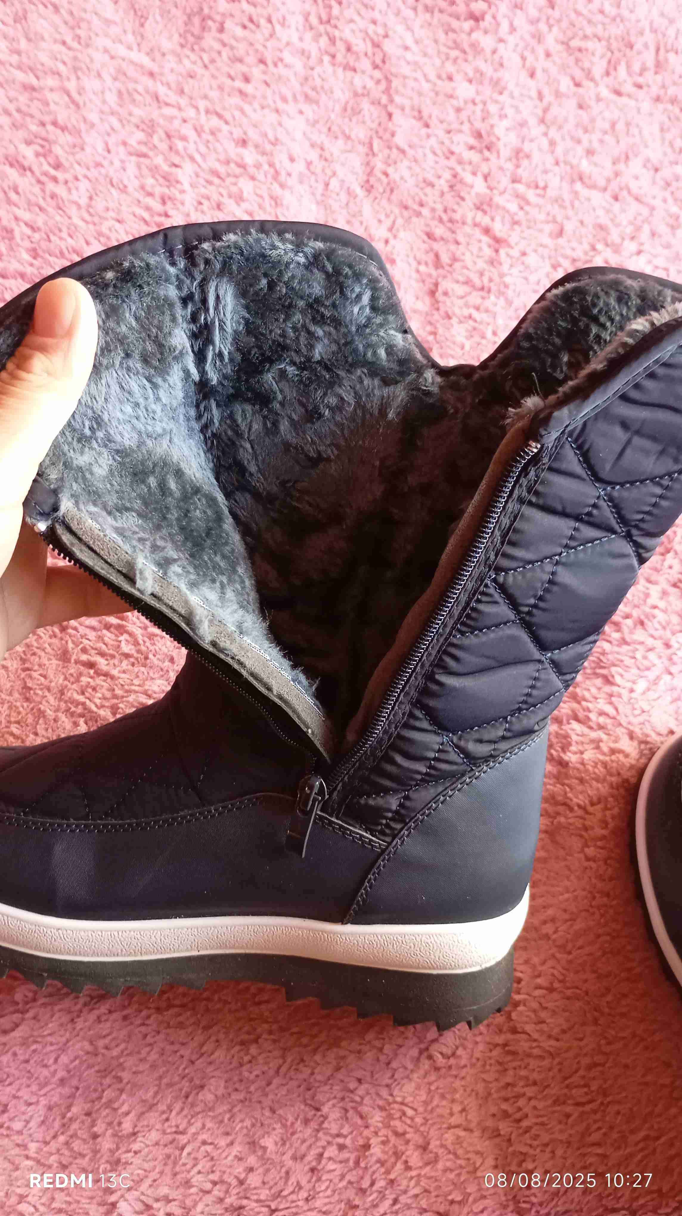 Botas negras acolchadas - miniatura 3