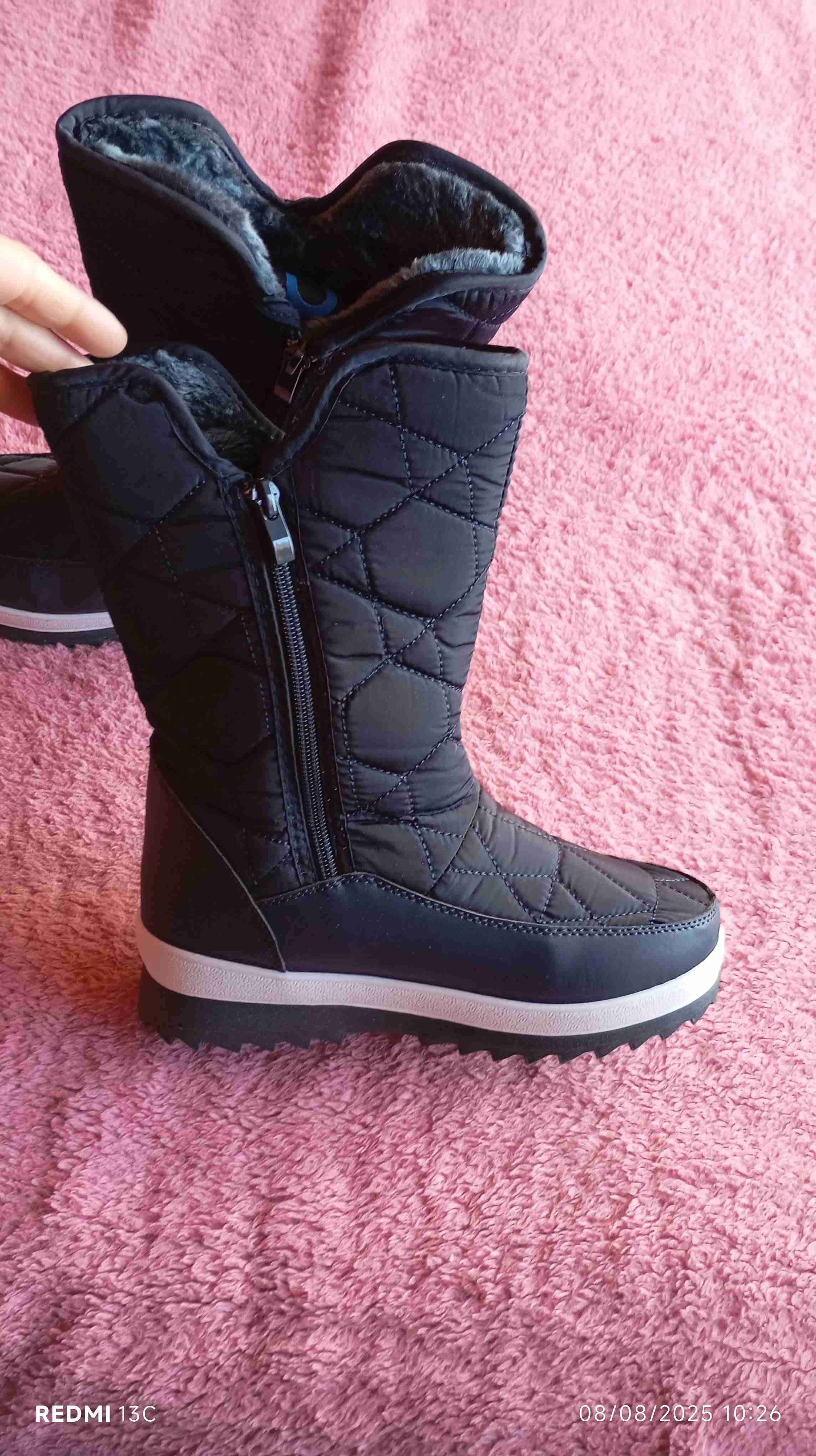 Botas negras acolchadas - miniatura 5