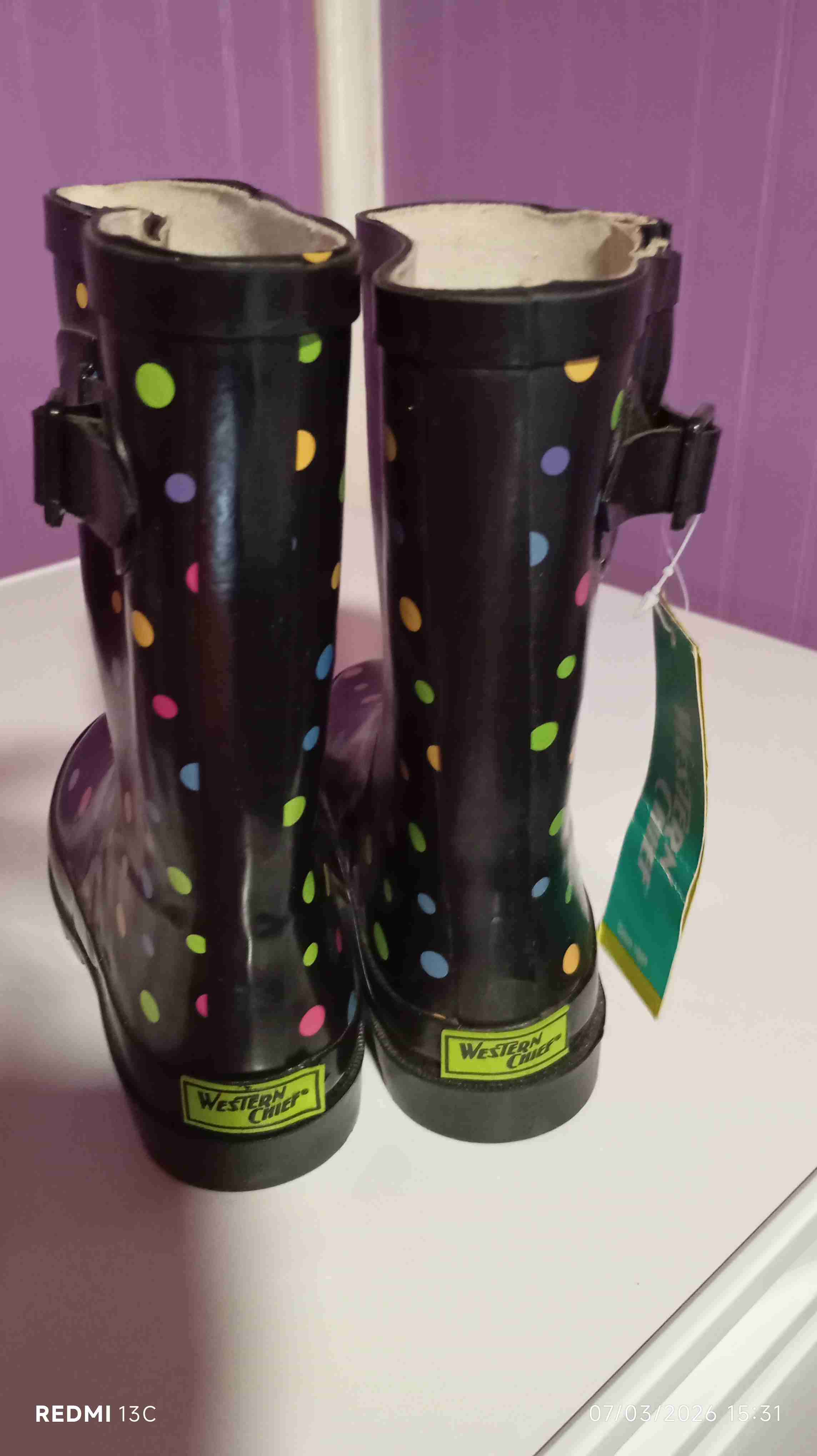 Botas de goma con puntos - miniatura 4