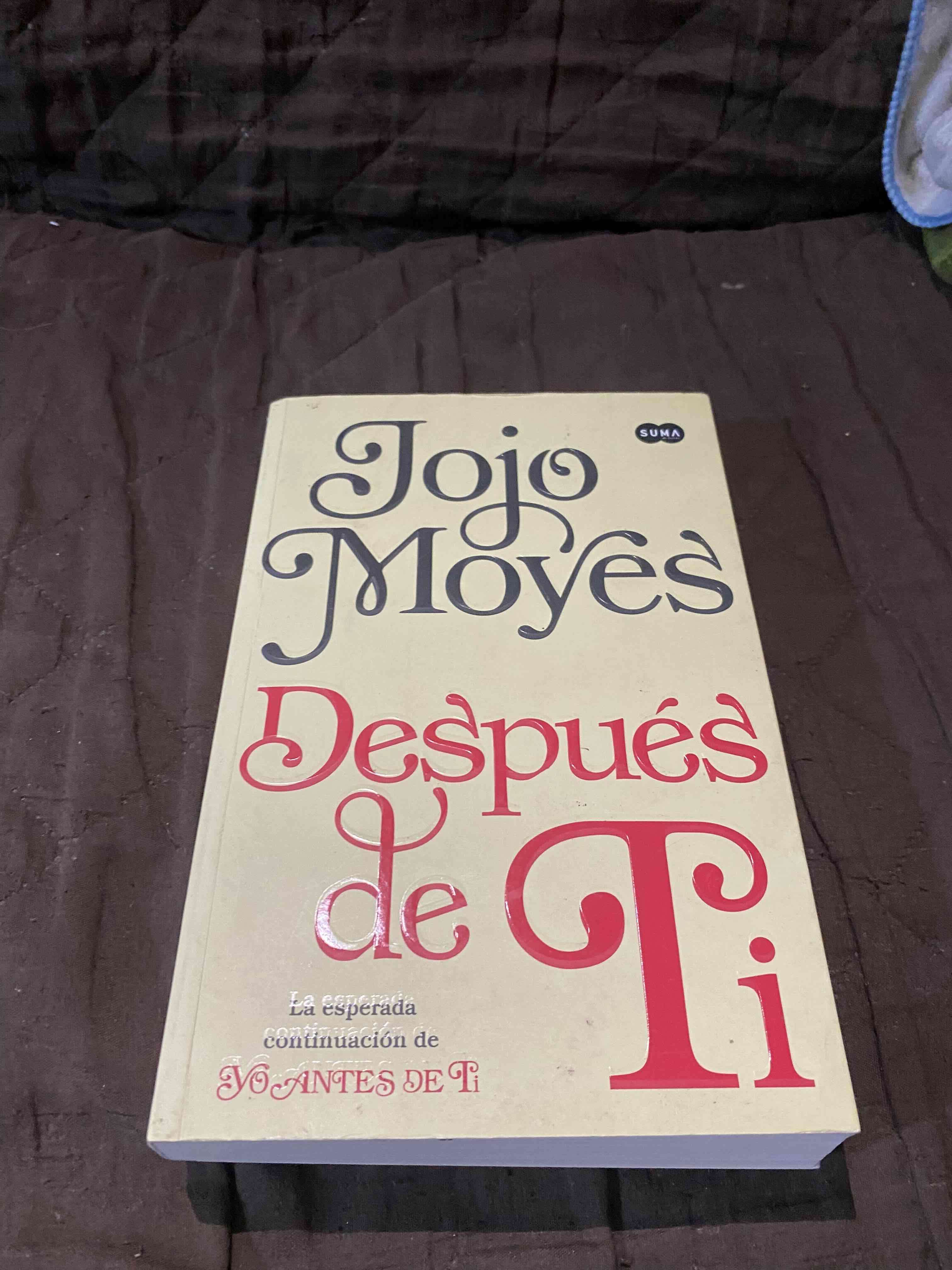 Libro 'Después de Ti' Jojo Moyes