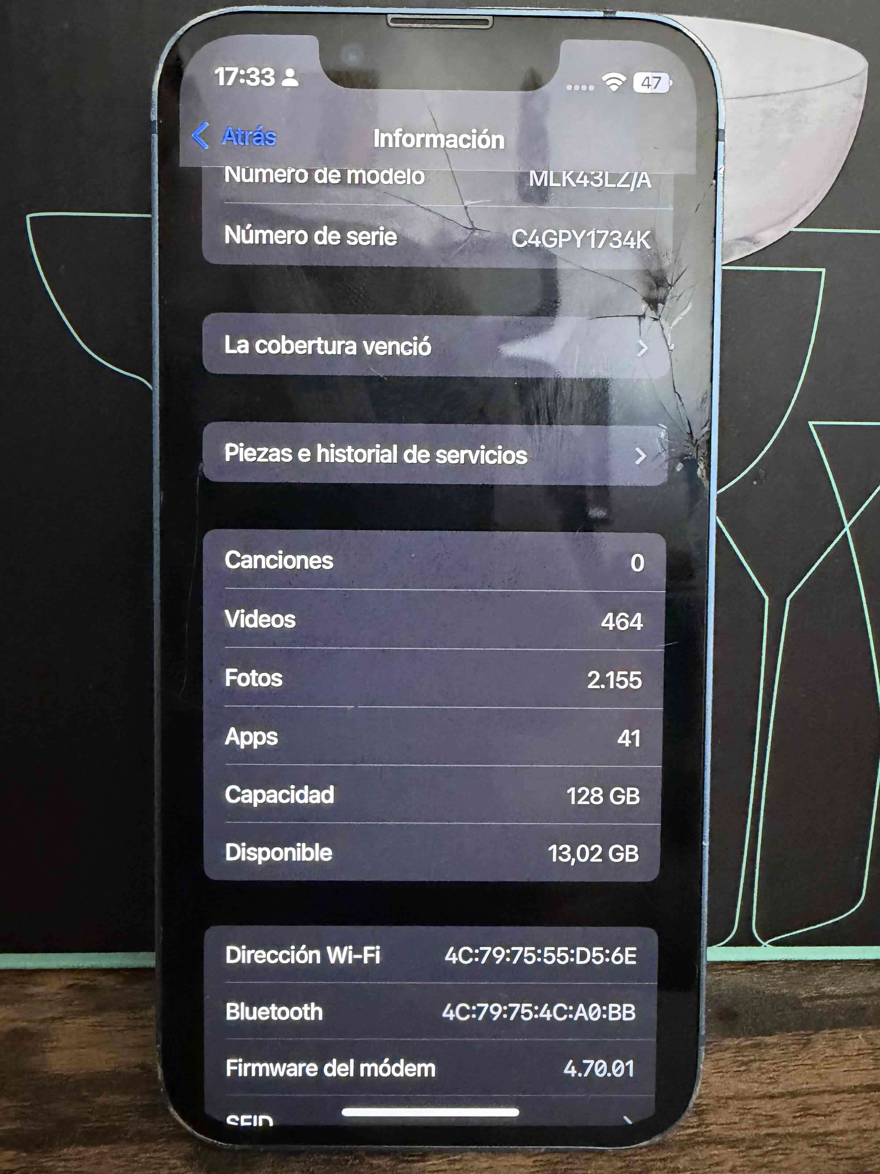 iPhone 13 mini 128gb Pantalla Trizada - miniatura 5