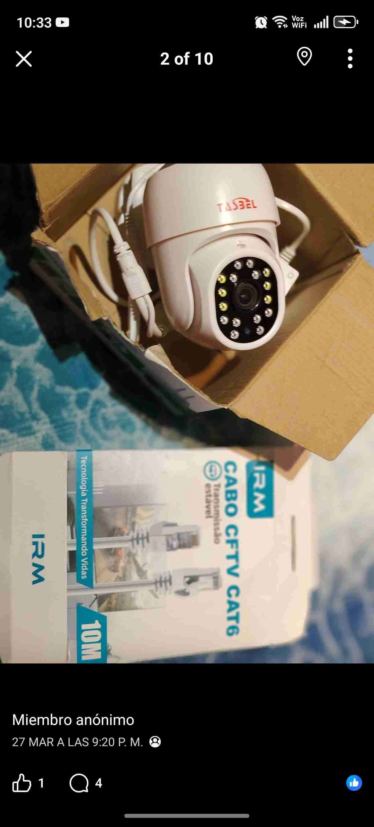 Cámara de seguridad CCTV