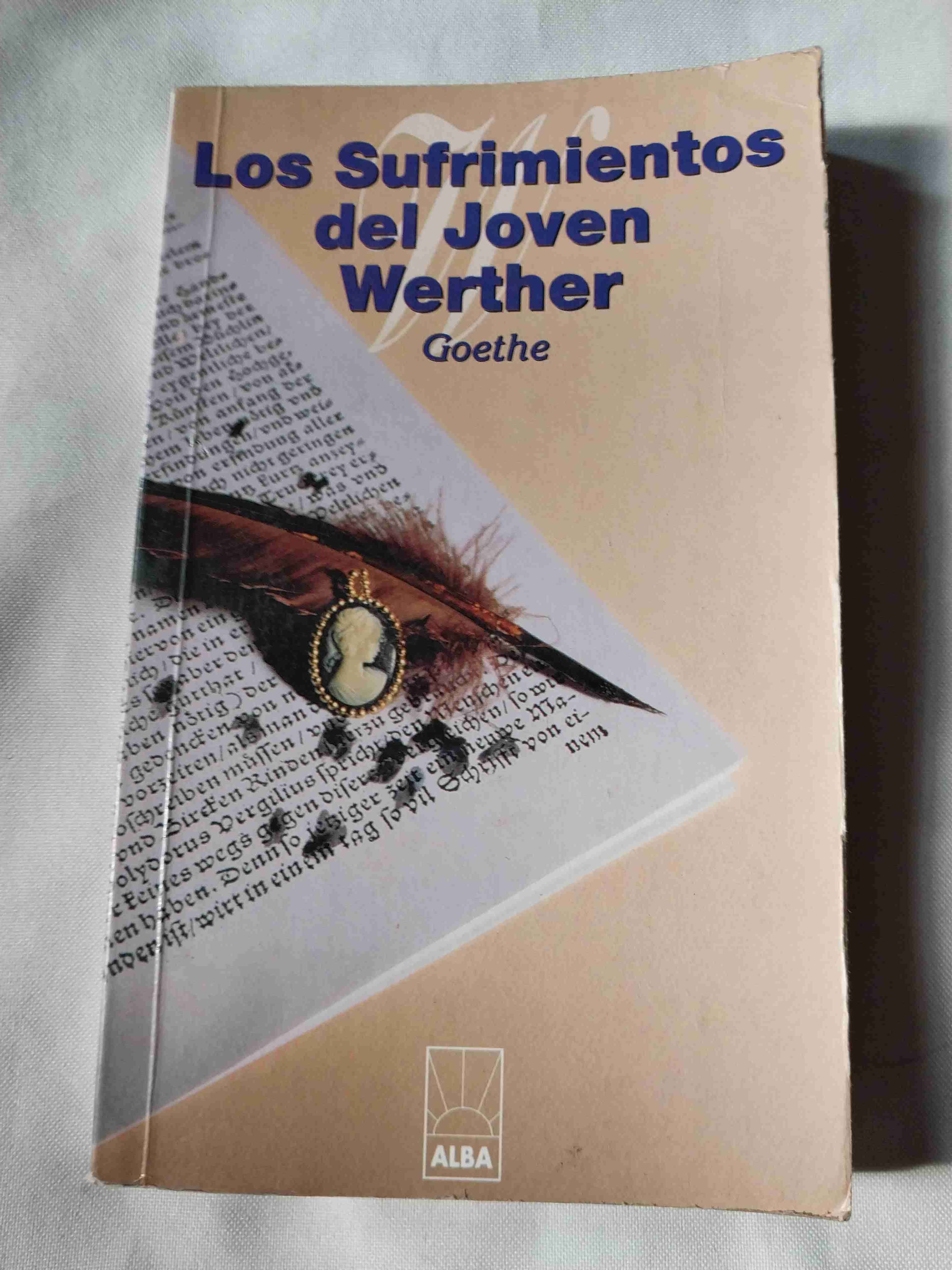 Libro Los sufrimientos del joven Werther