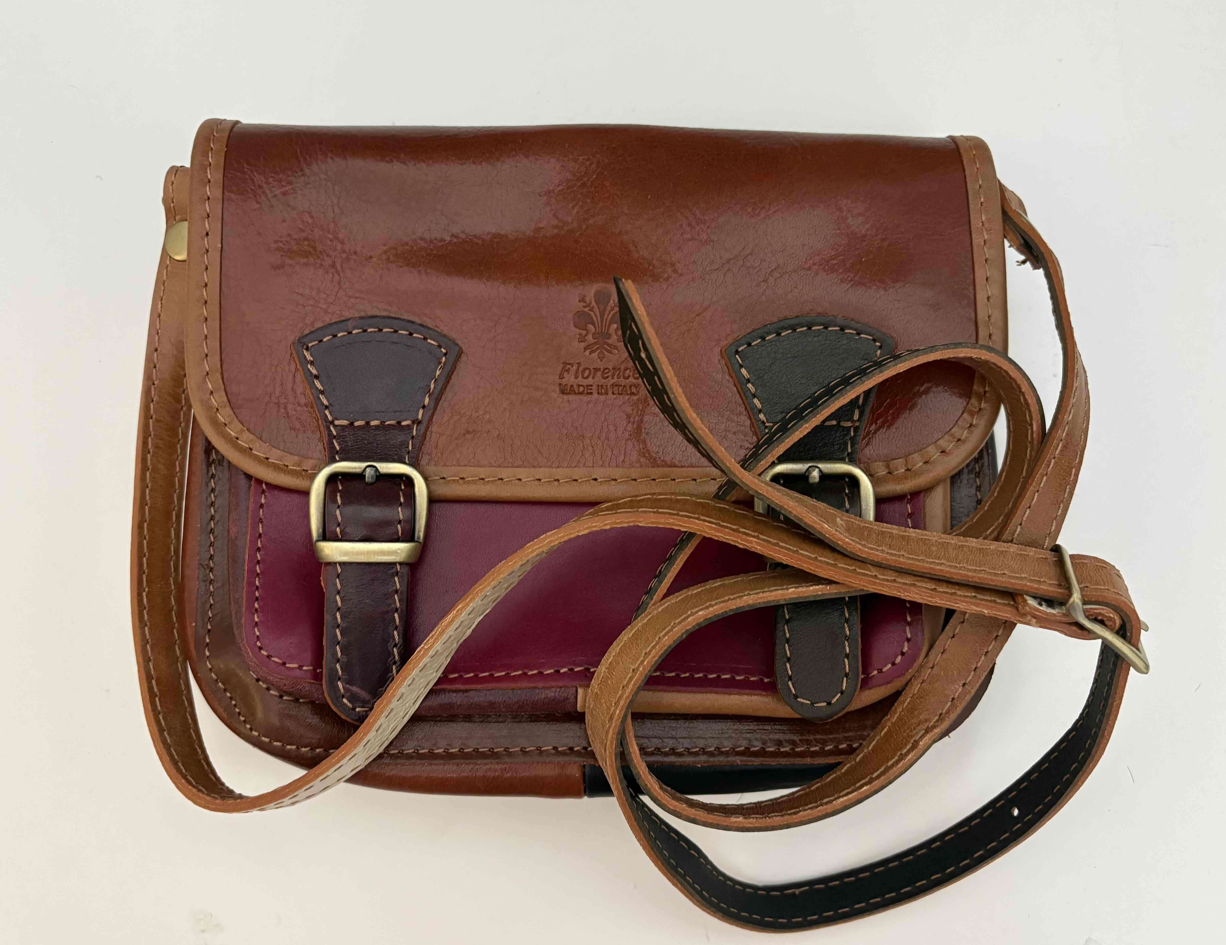 Cartera de cuero italiano - miniatura 2