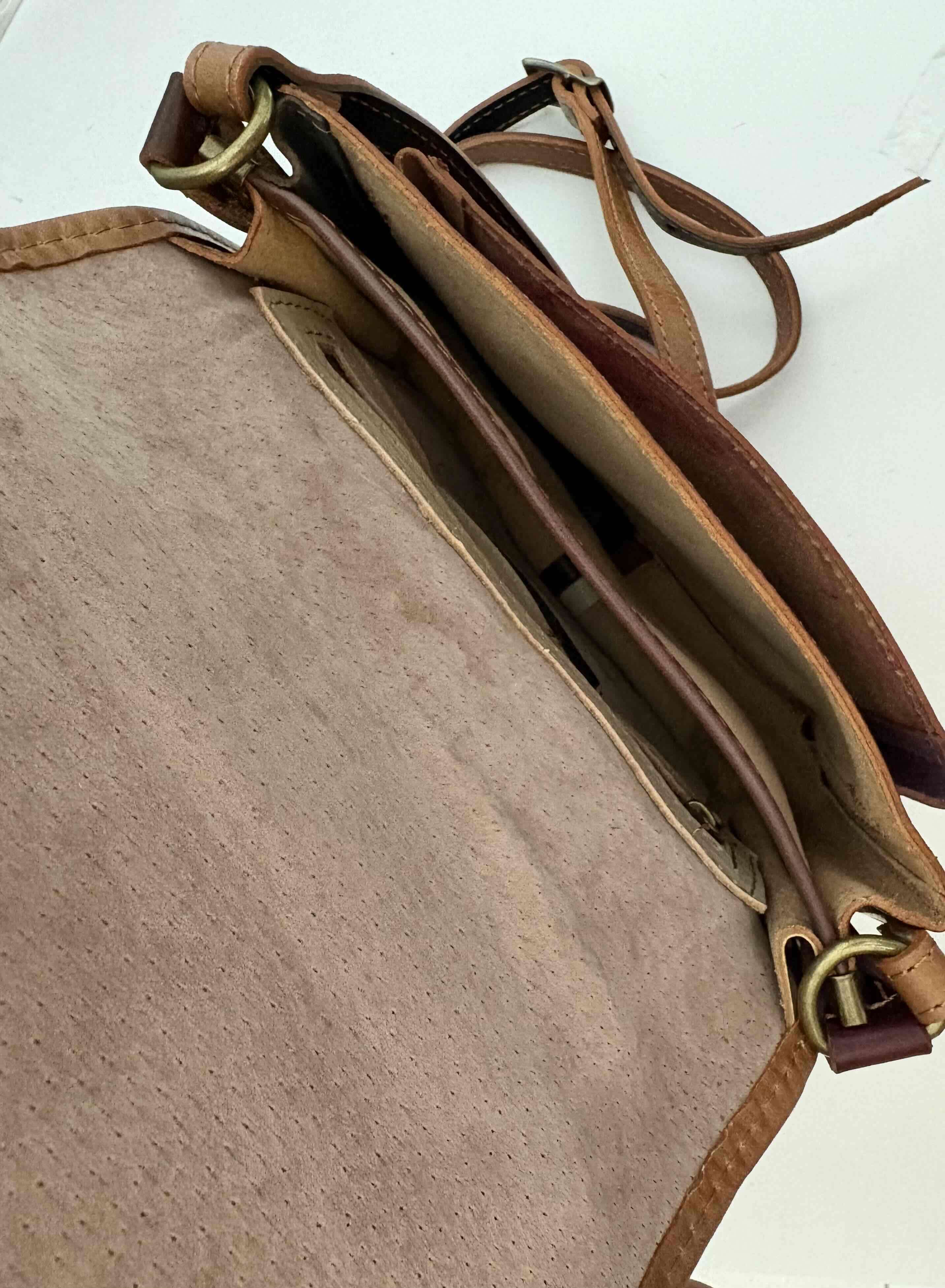 Cartera de cuero italiano - miniatura 4