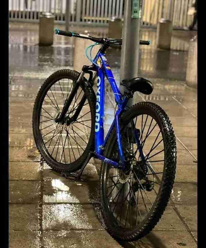 Bicicleta Oxford azul