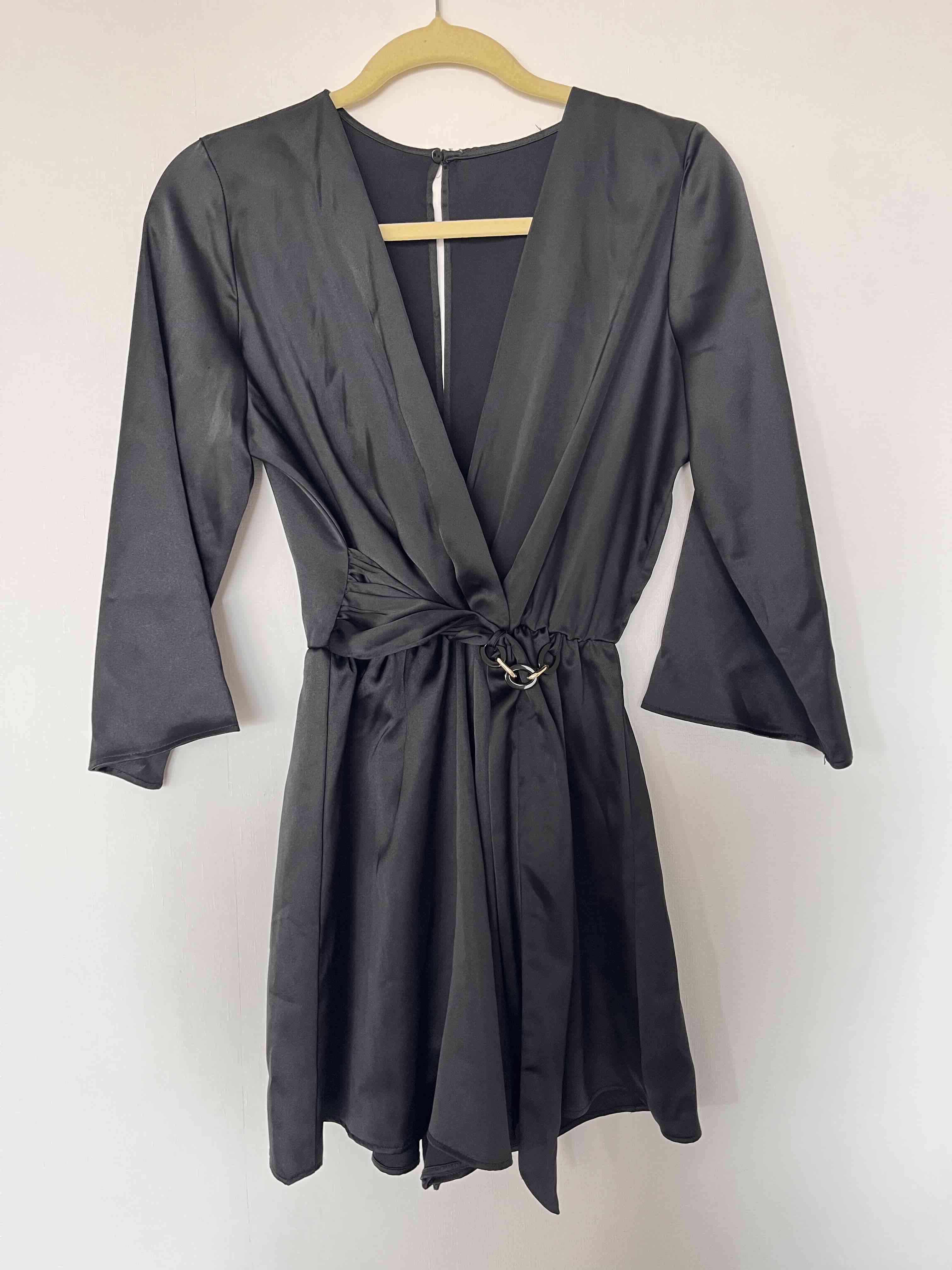 Enterito corto negro elegante Zara - miniatura 2