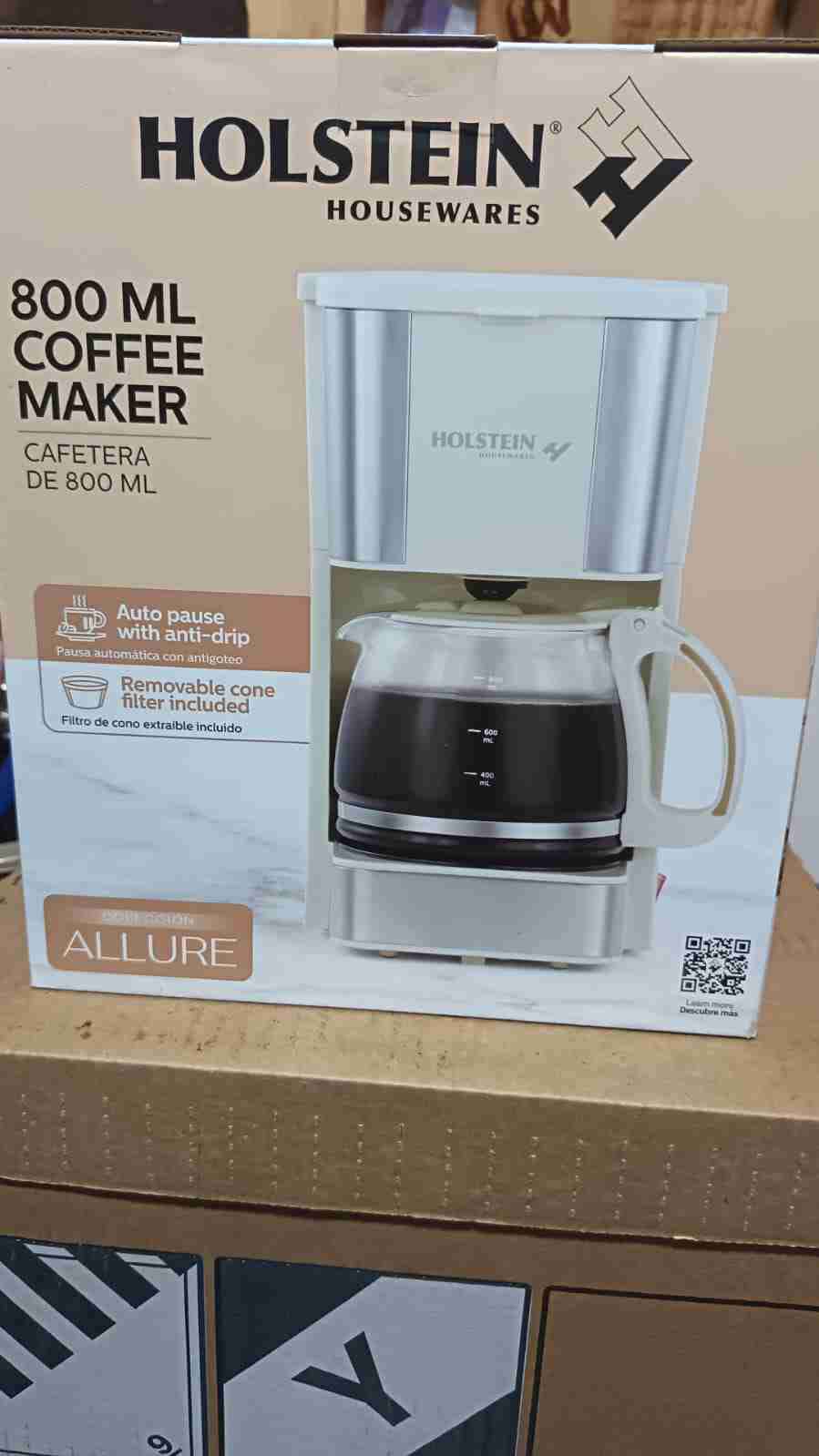 Cafetera eléctrica Holstein 800ml - miniatura 2