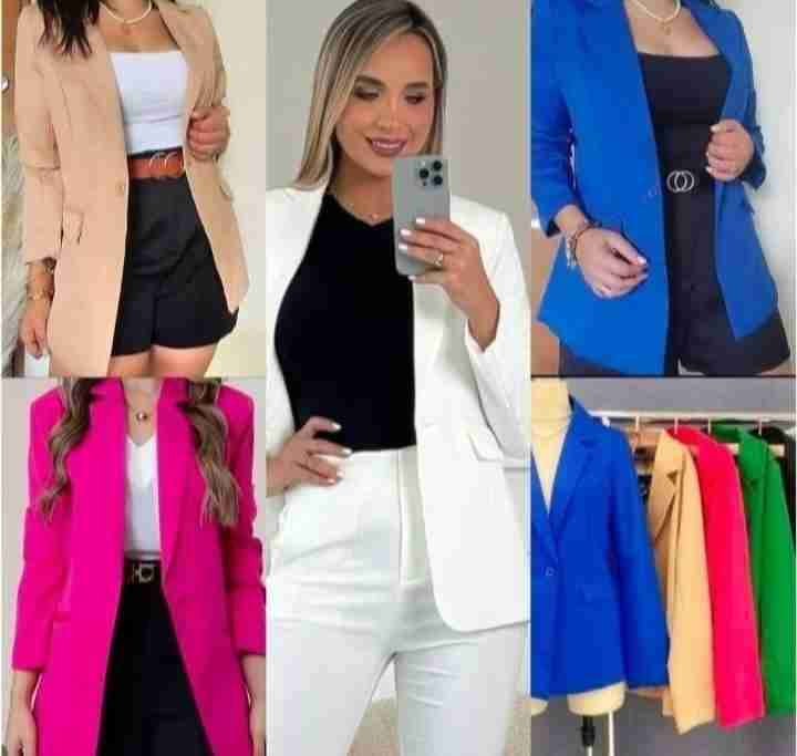 Blazer de colores varios para mujer