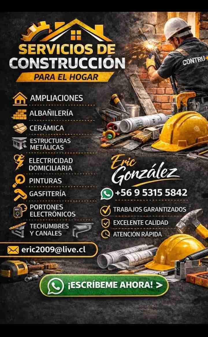 Servicios de construcción para el hogar