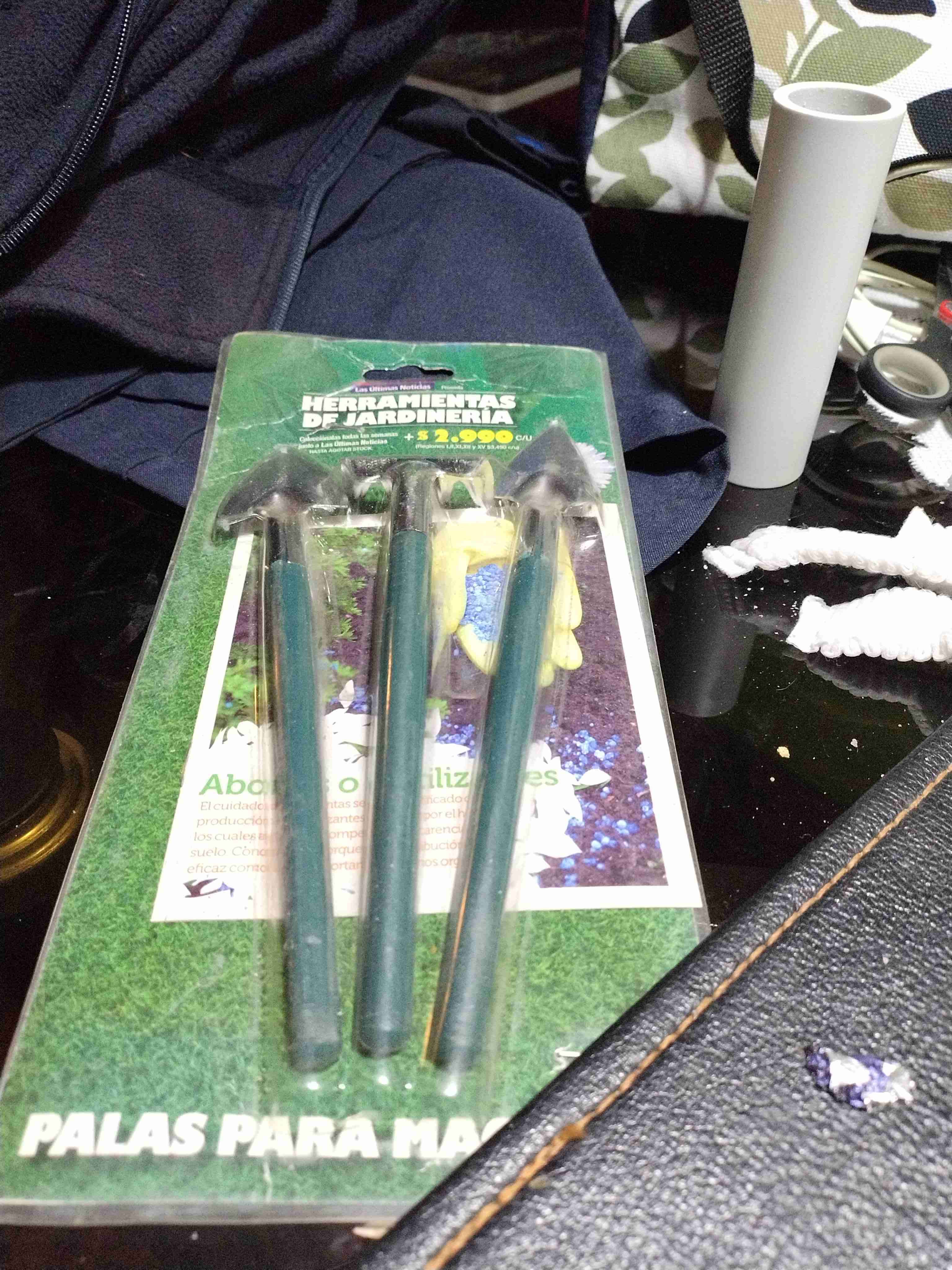 Set de herramientas de jardinería