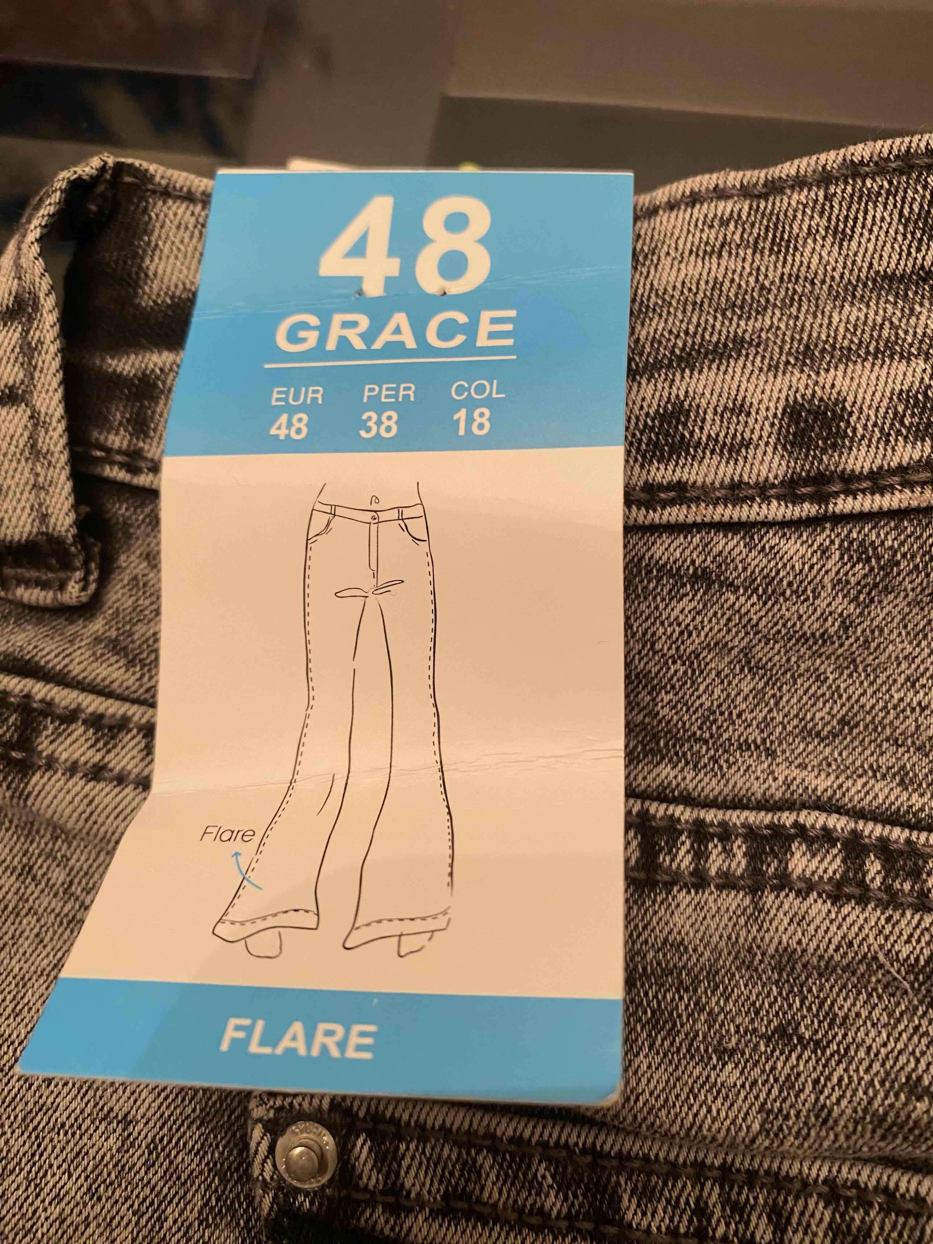 Jeans gris Sybilla nuevos - miniatura 4