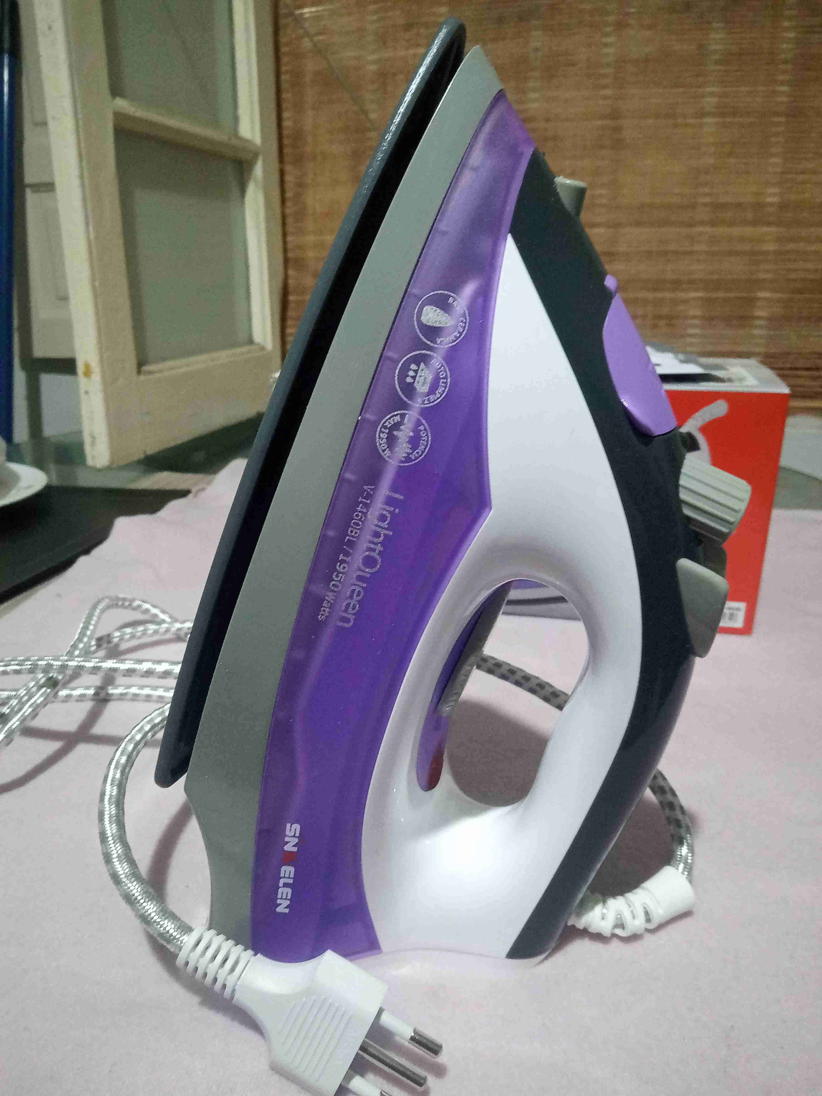 Plancha de vapor SEC morada - miniatura 2