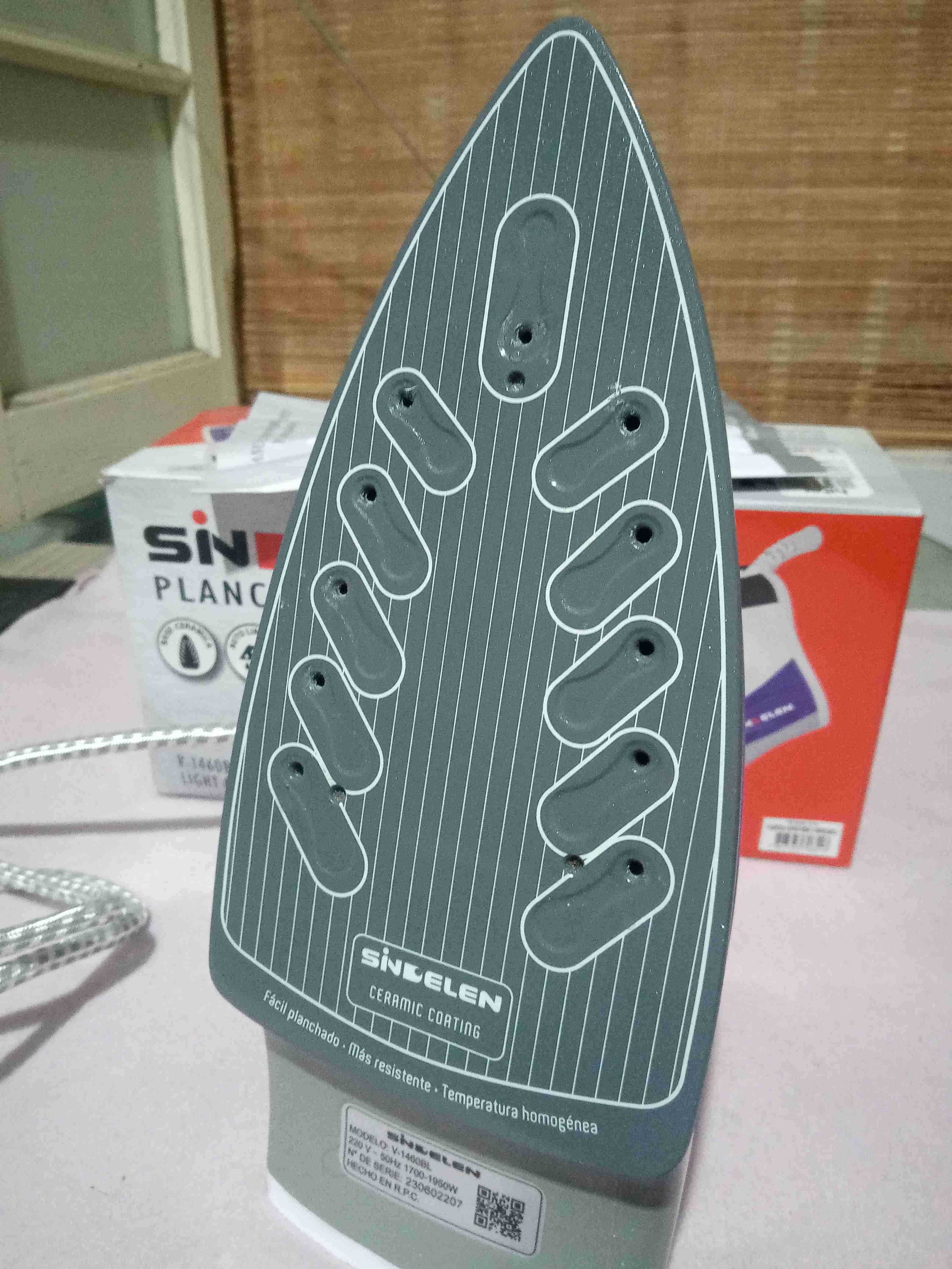 Plancha de vapor SEC morada - miniatura 3