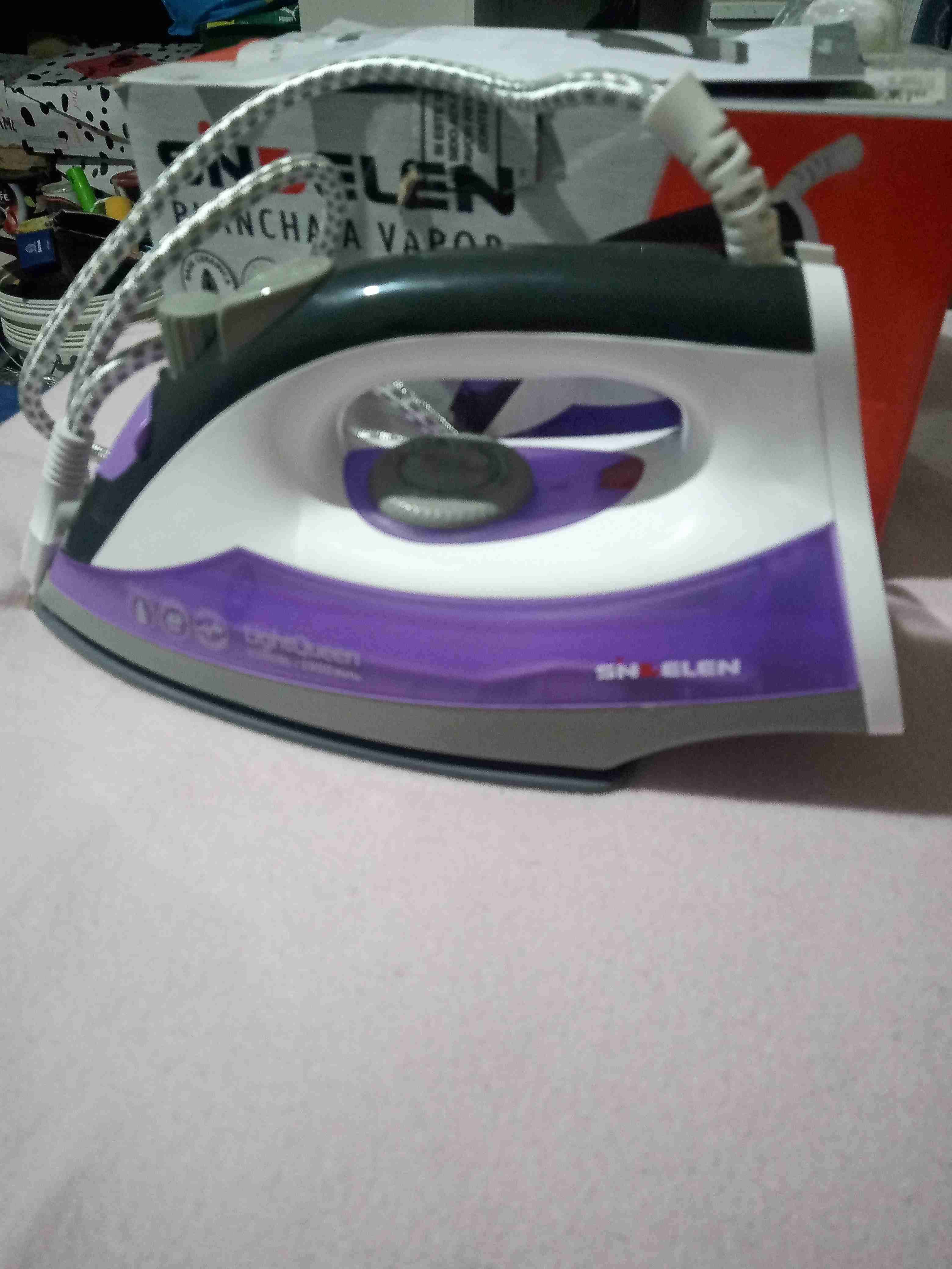 Plancha de vapor SEC morada - miniatura 5