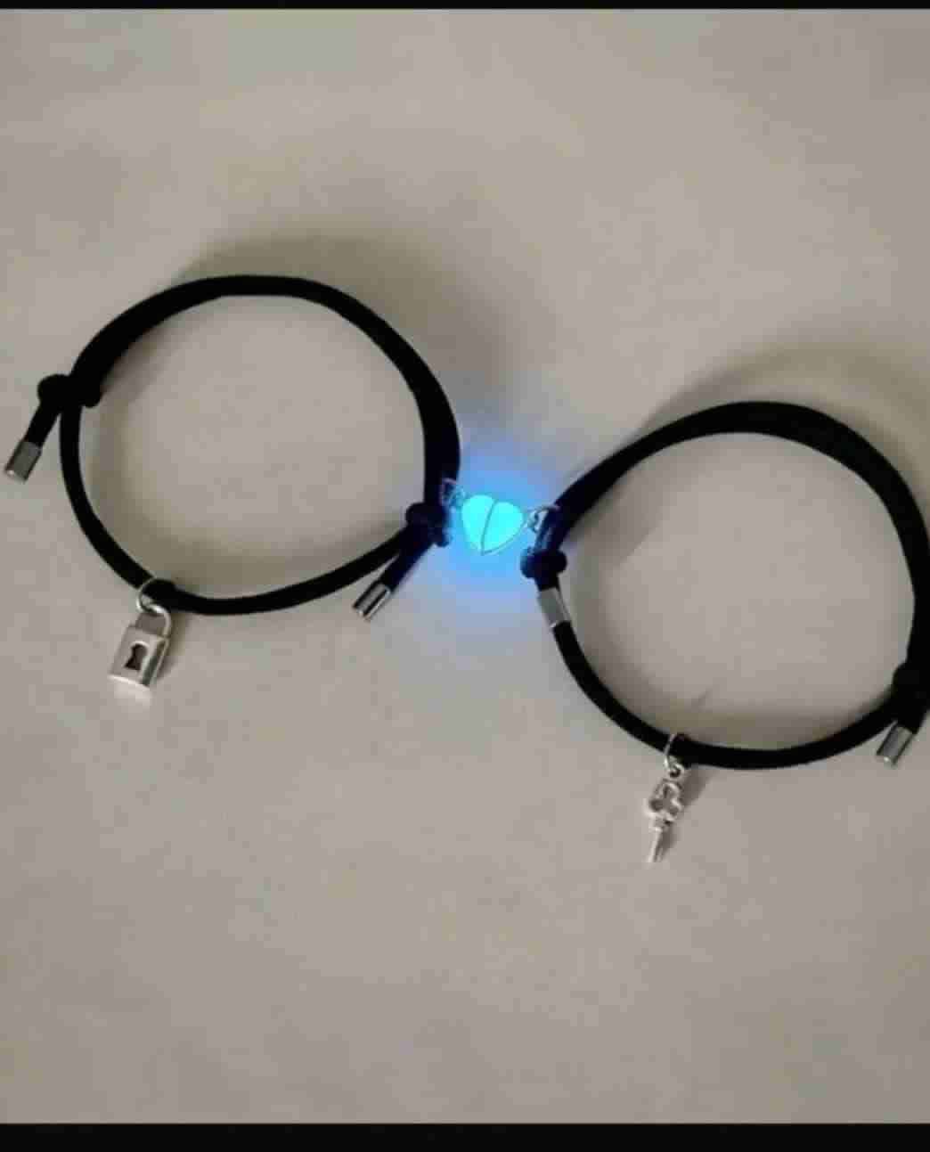 Pulseras de pareja luminosas