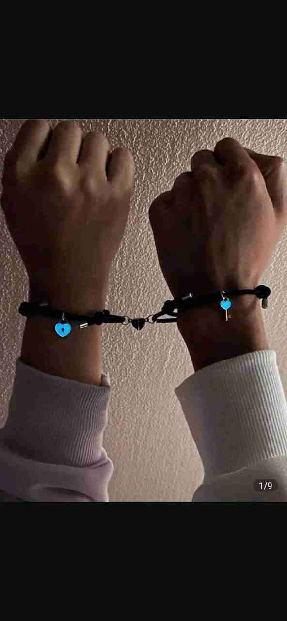 Pulseras de pareja luminosas - miniatura 2