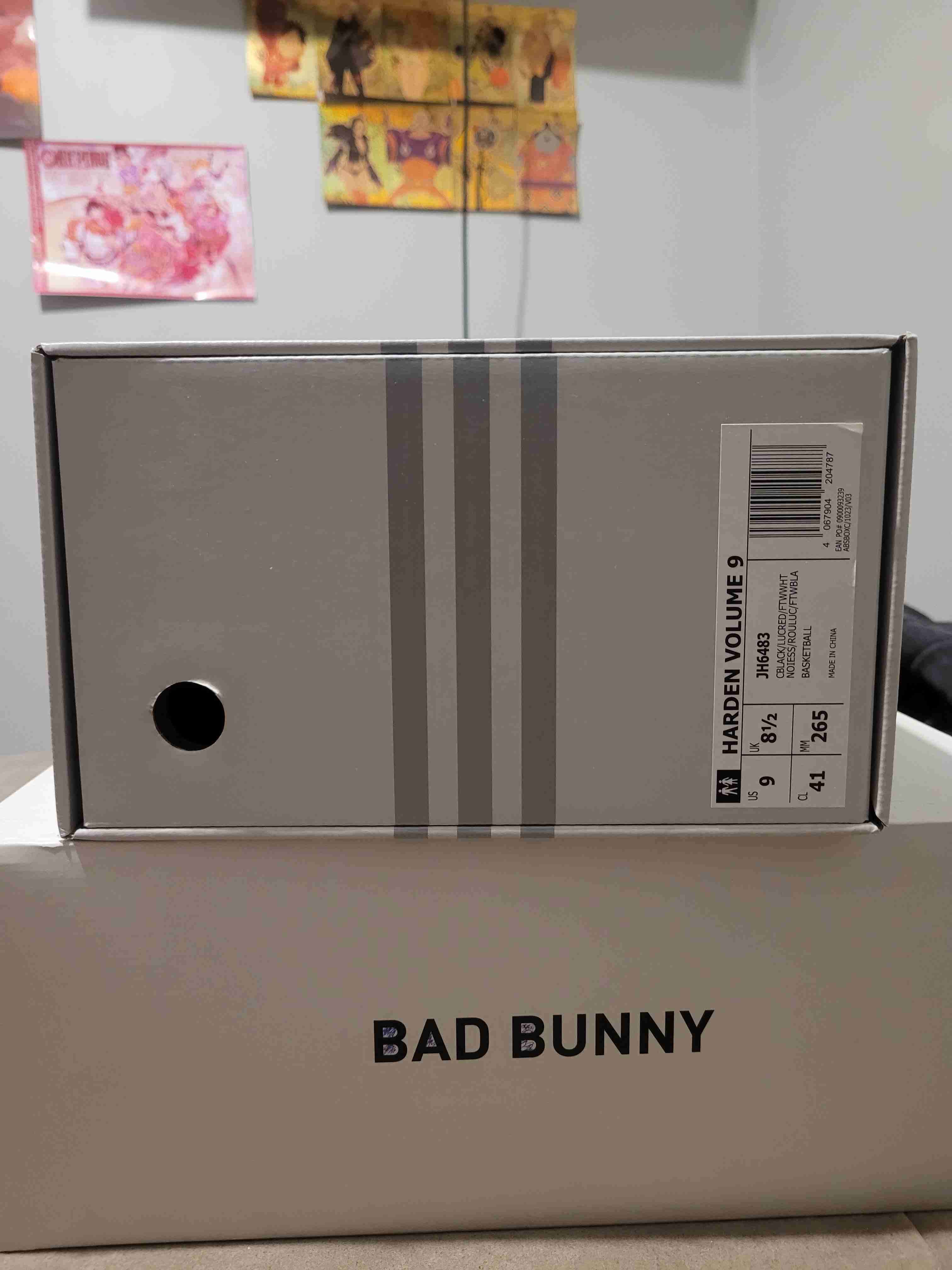 Zapatillas harden vol 9 color negro/rojo - miniatura 2