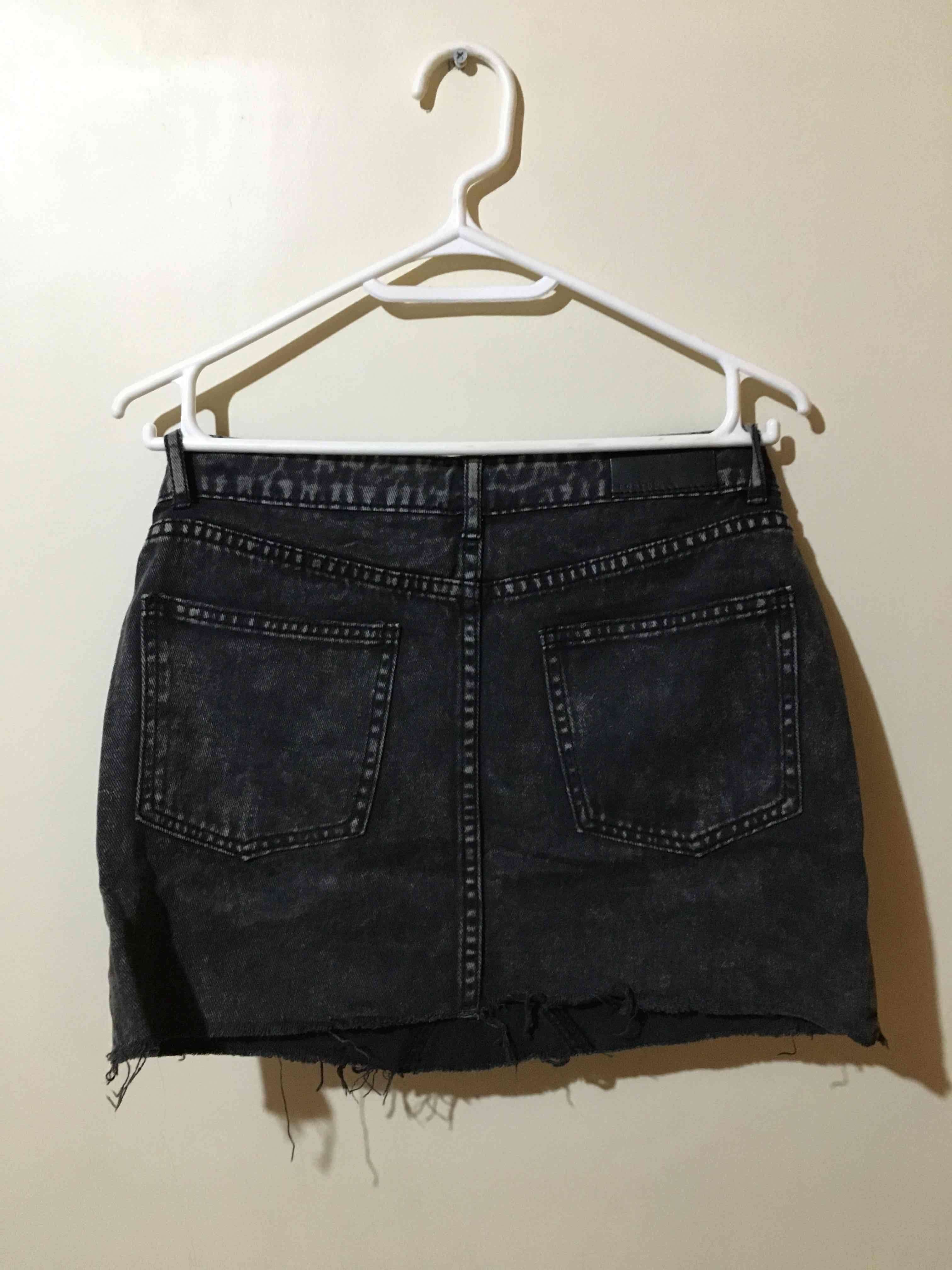 Falda denim negra Foster - miniatura 3