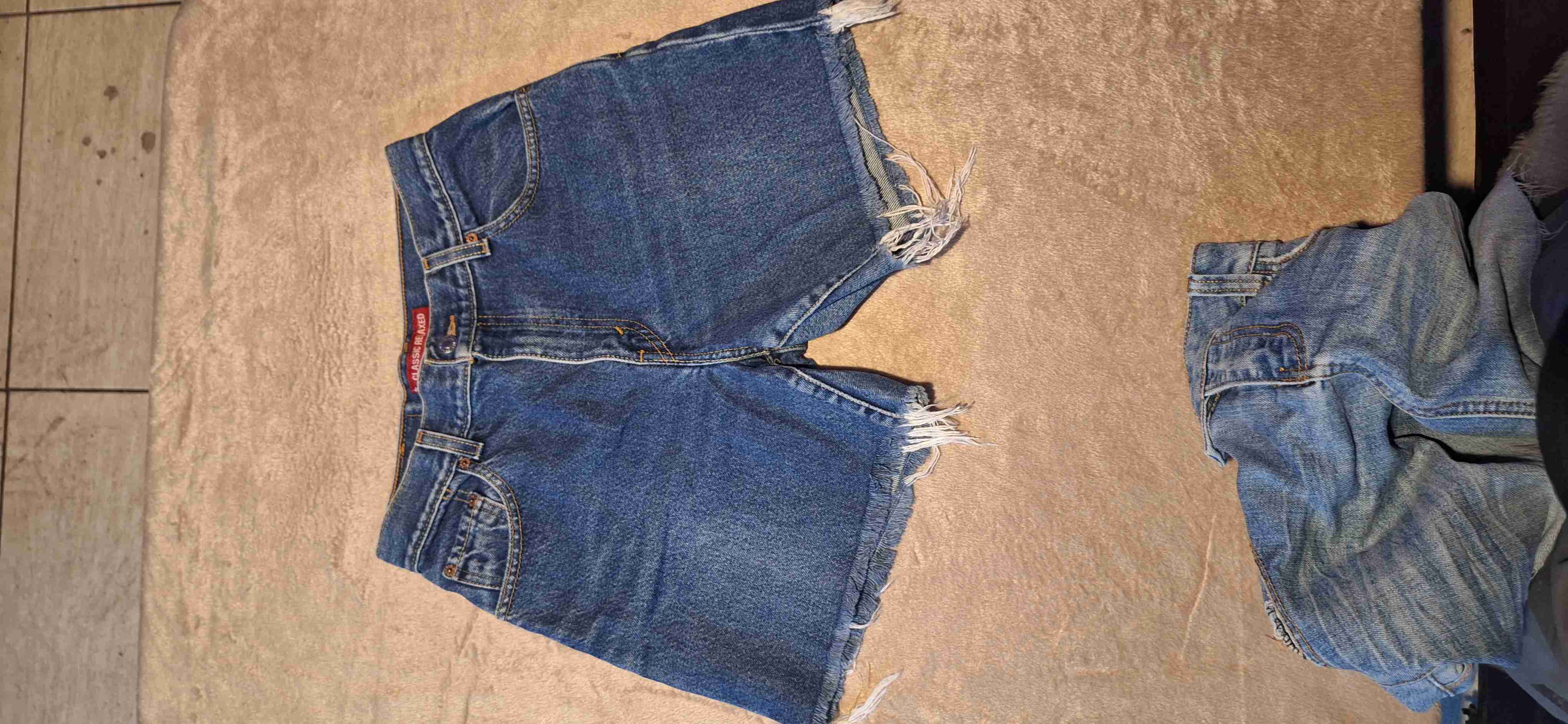 Mini falda y short de mezclilla - 3