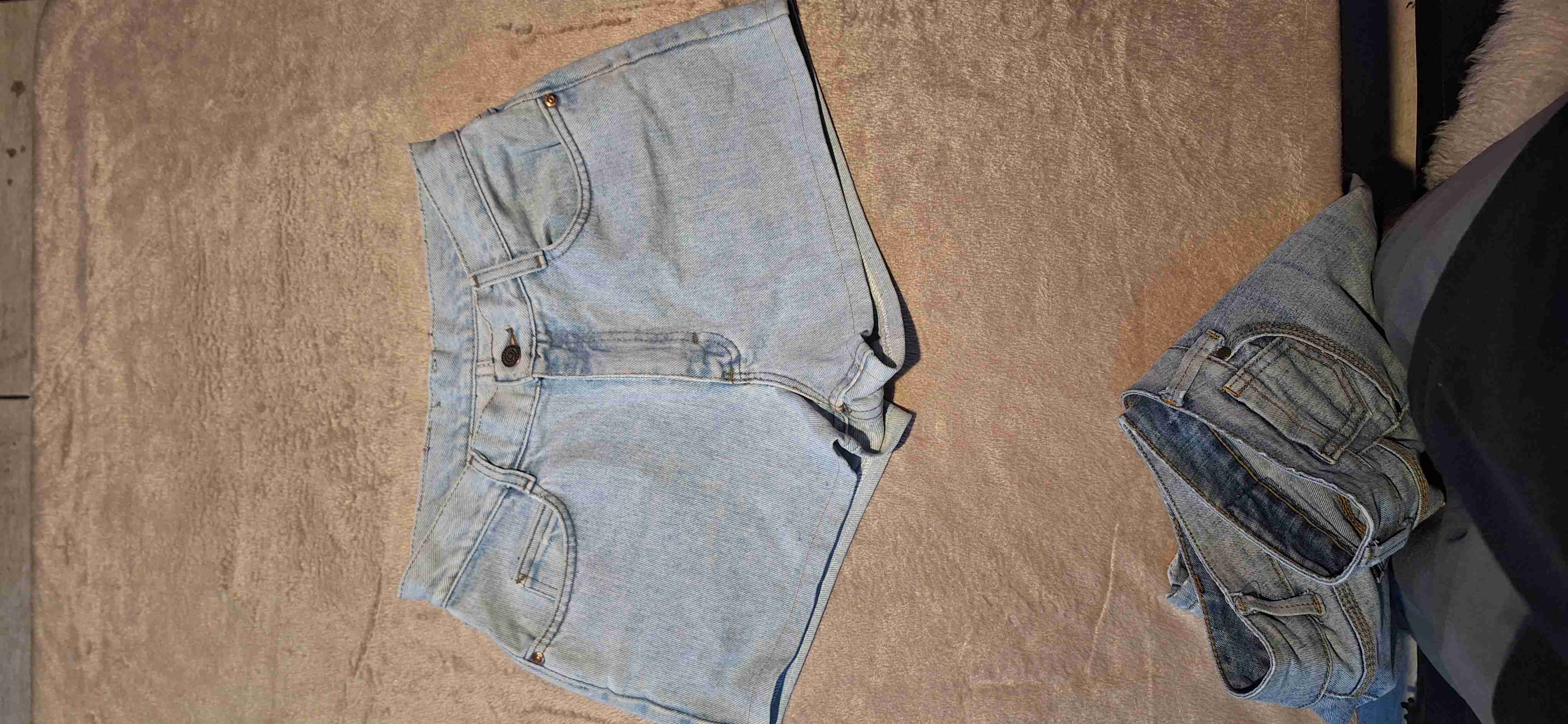 Mini falda y short de mezclilla - 6