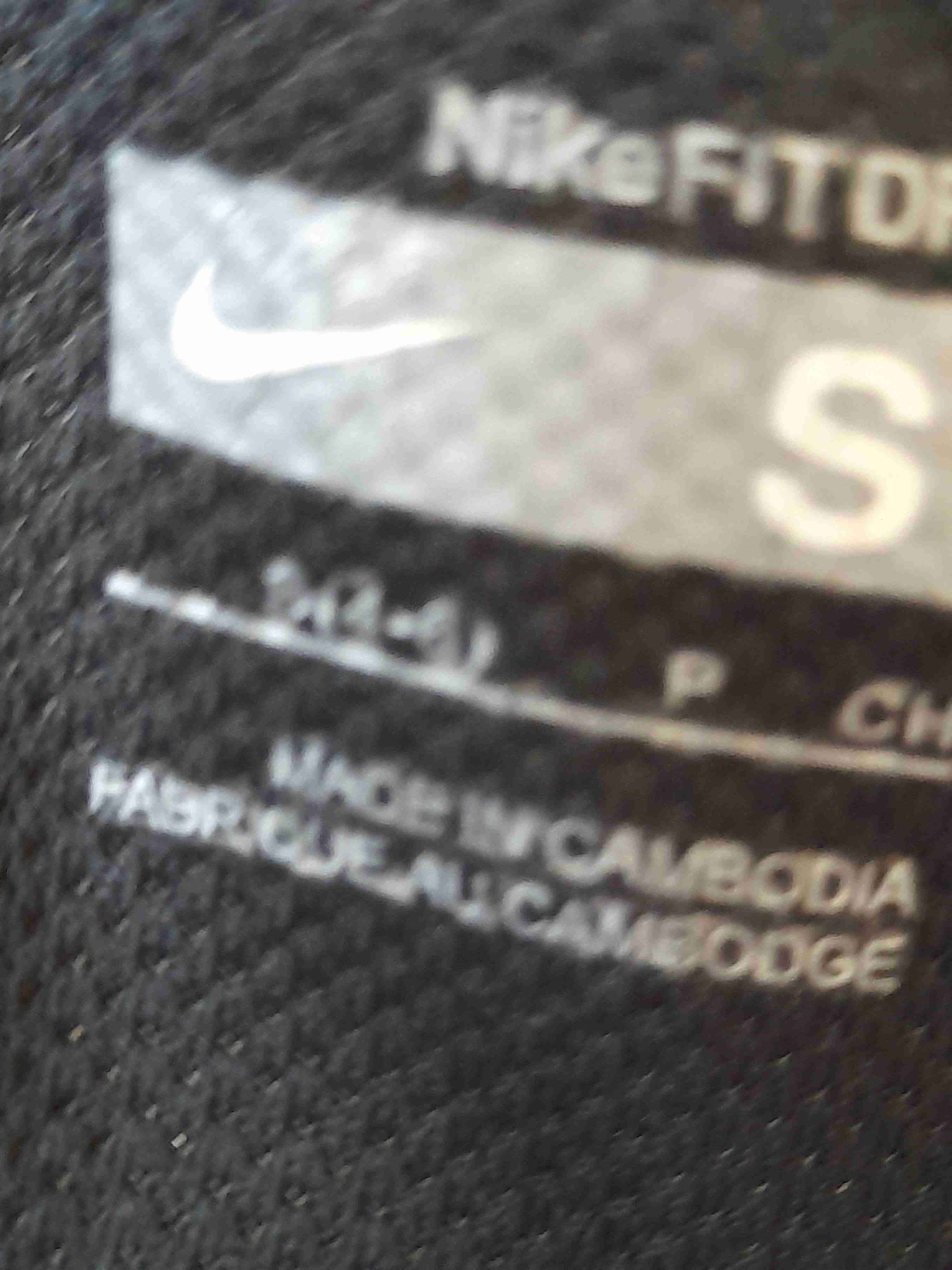 Polera deportiva negro Nike - miniatura 4