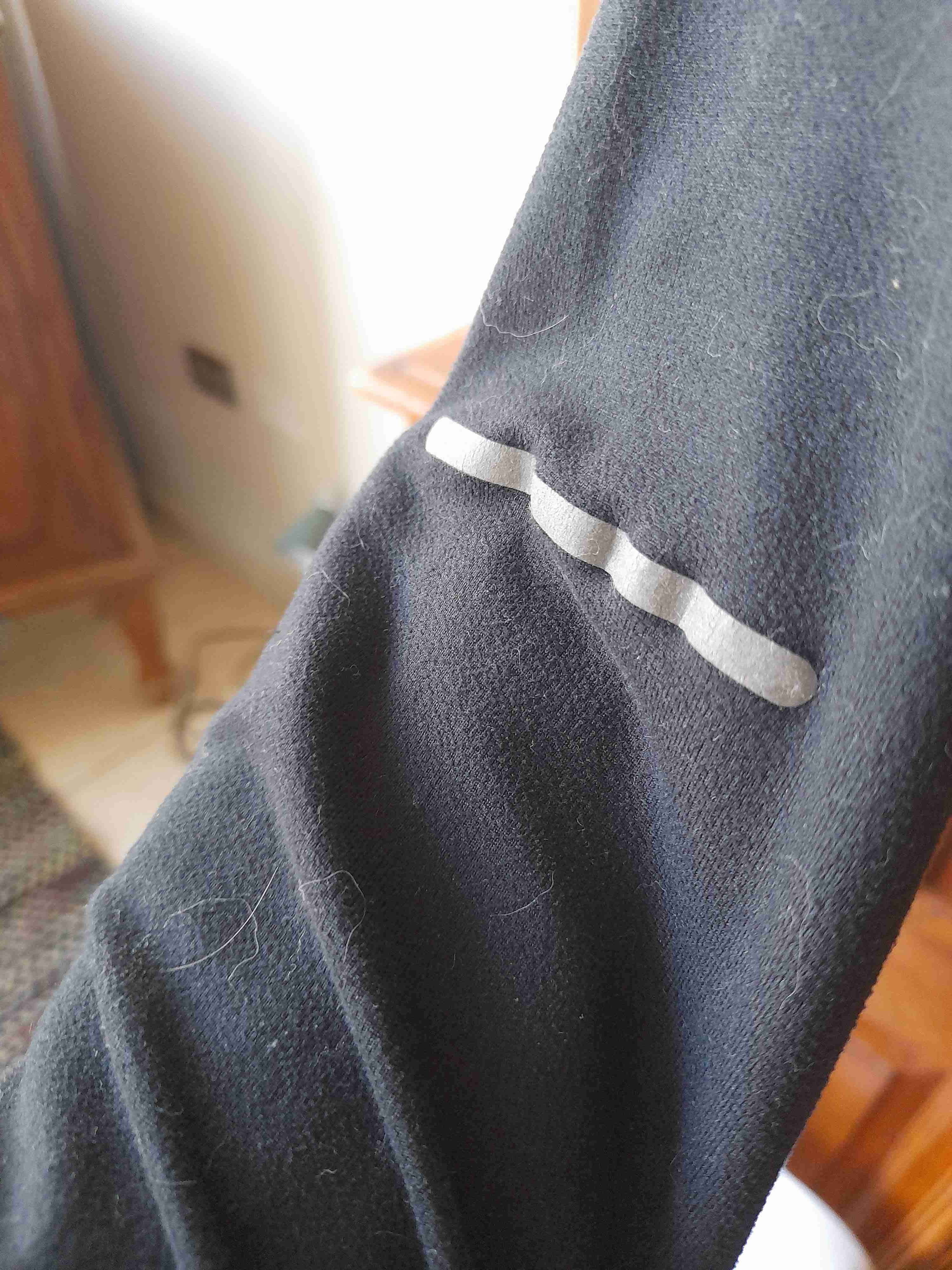 Polera manga larga , deportivo negro con cierre - miniatura 5