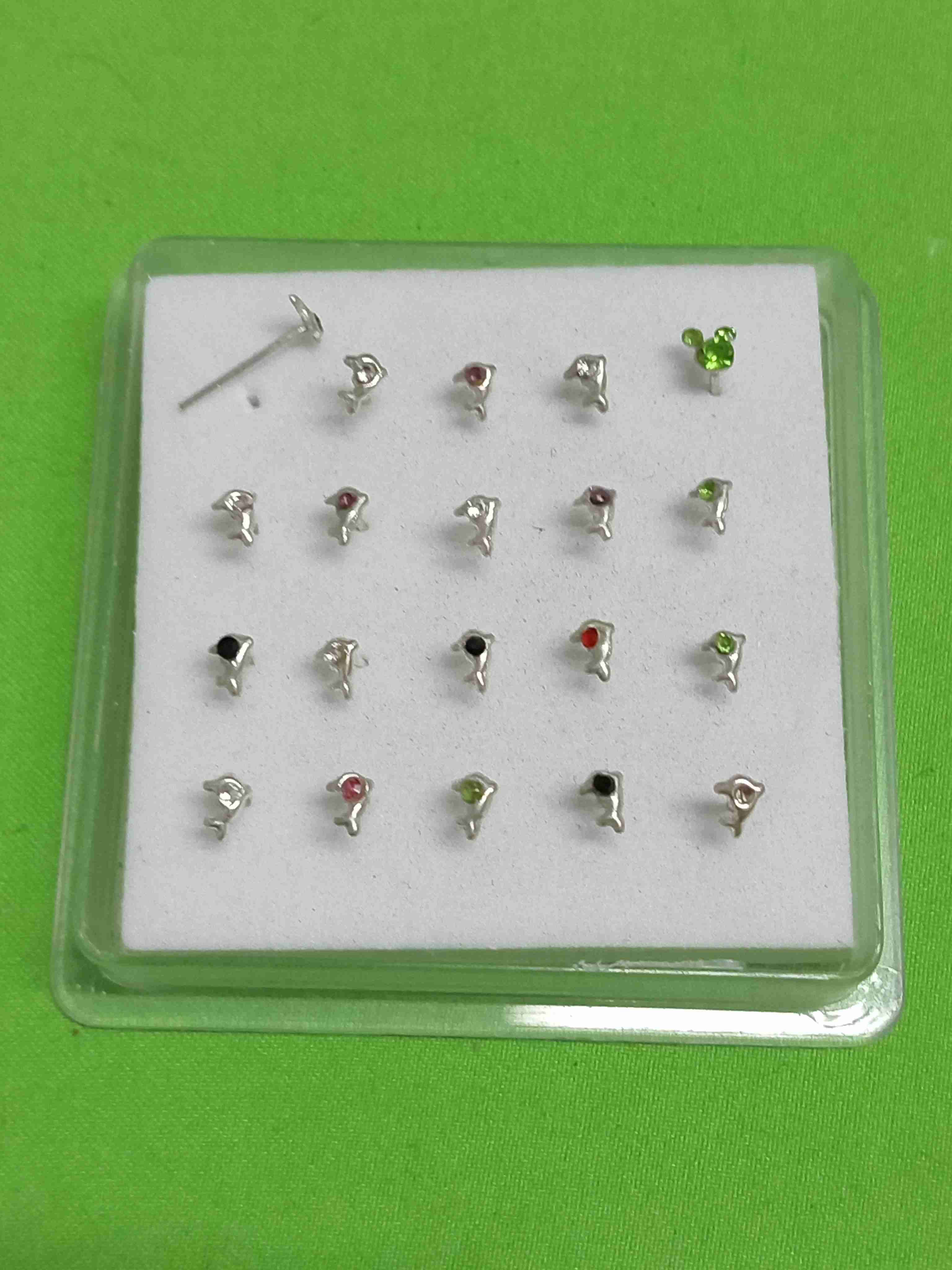 Piercing de nariz de plata, en diferentes diseños - miniatura 5