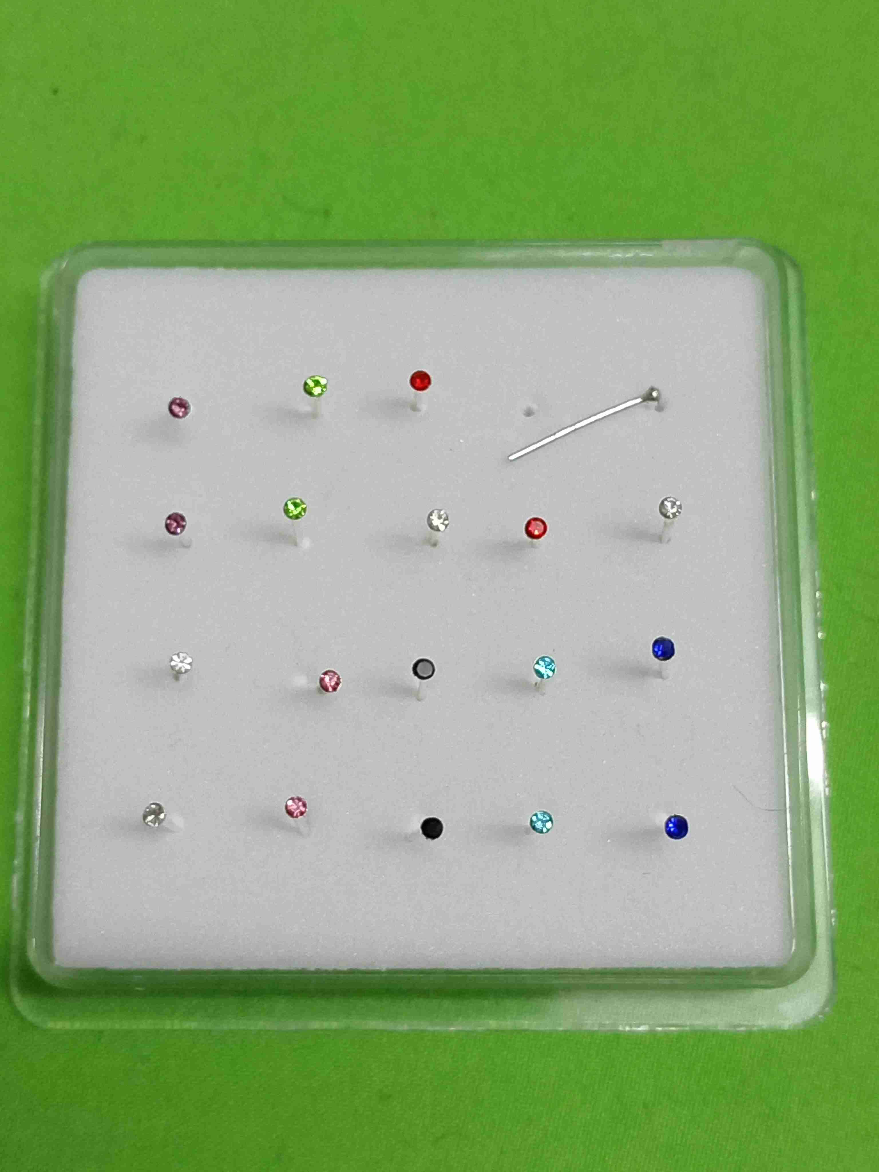 Piercing de nariz de plata, en diferentes diseños - miniatura 6