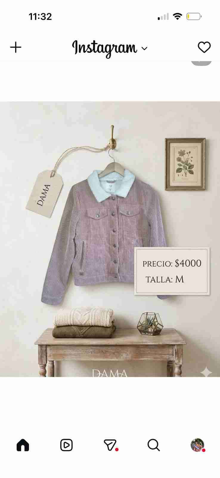 Chaqueta dama lavanda