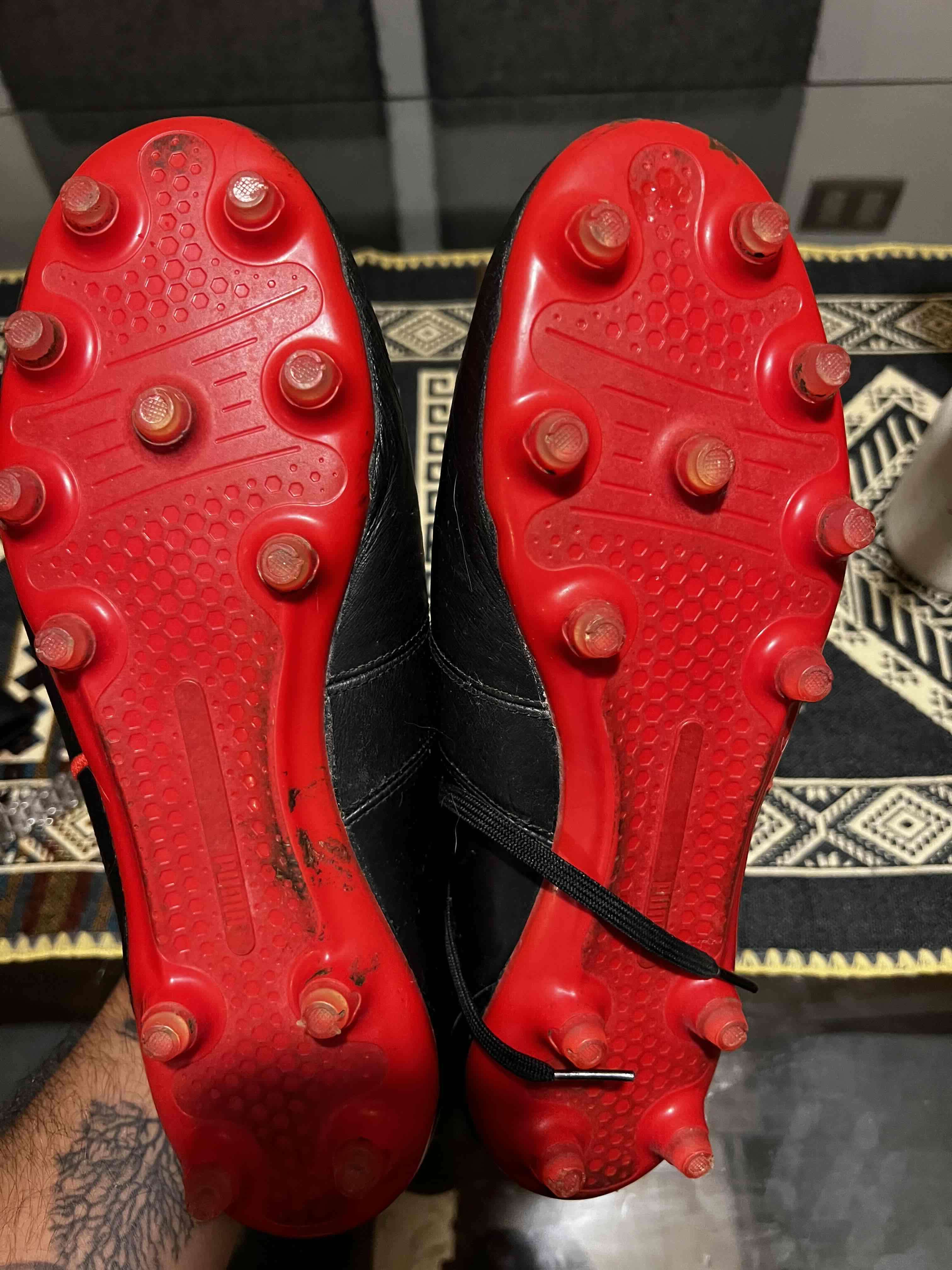 ZAPATOS de fútbol negros PUMA KING - miniatura 2