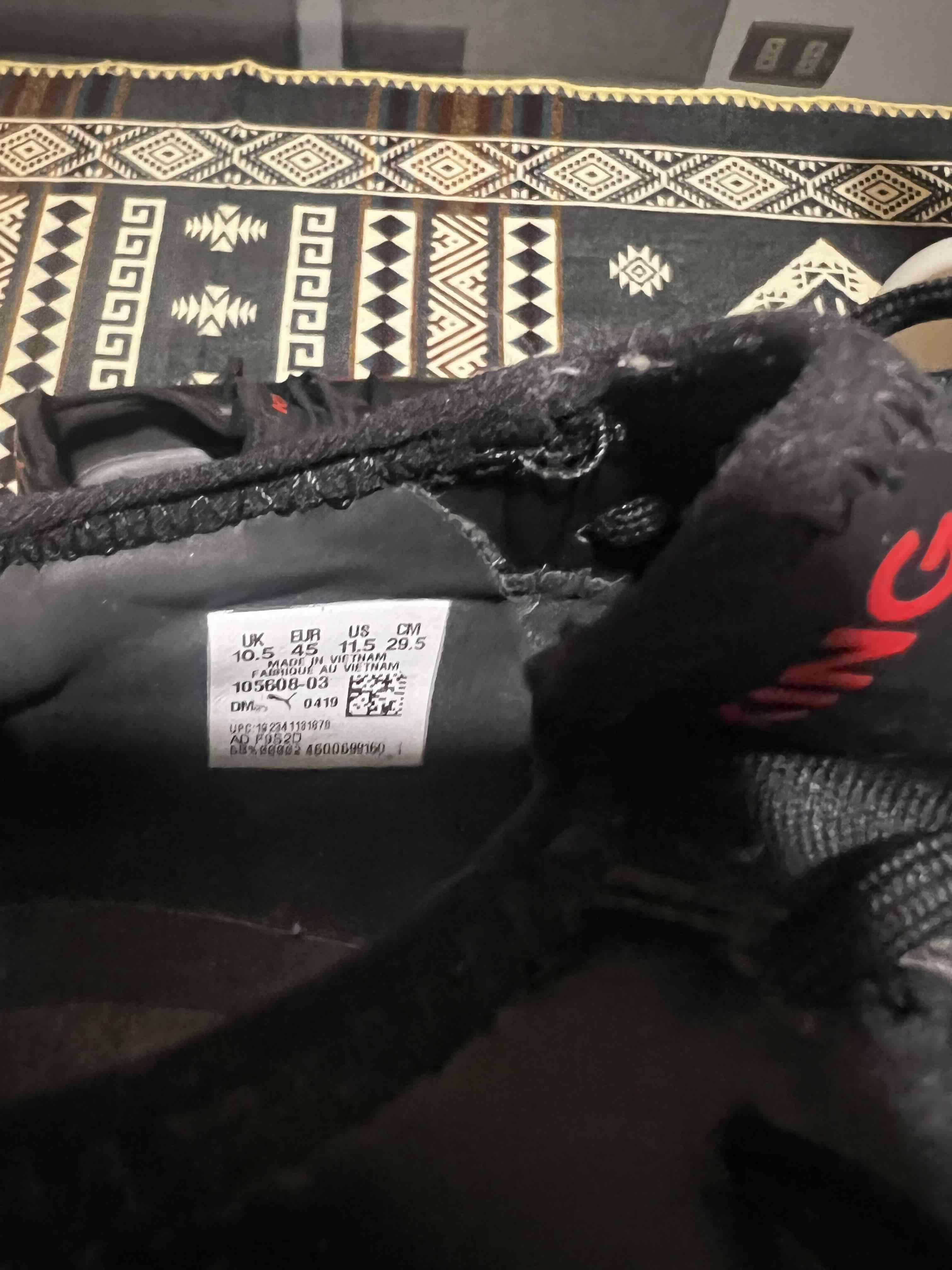 ZAPATOS de fútbol negros PUMA KING - miniatura 3