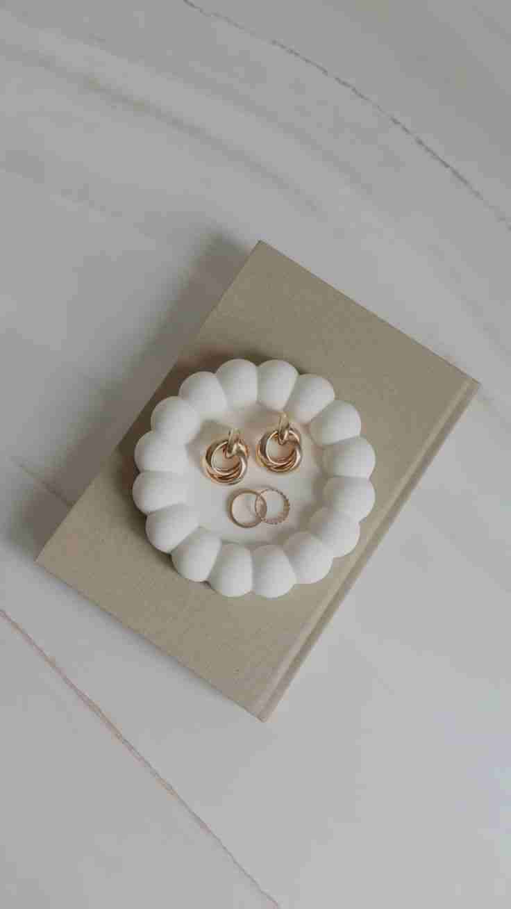 Bandejas decorativas blancas - 3