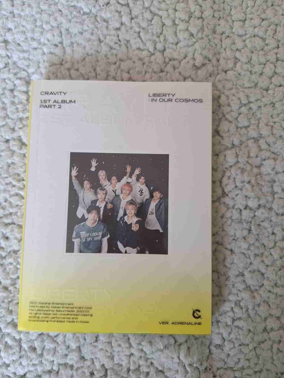 Álbum Cravity 1st Parte 2