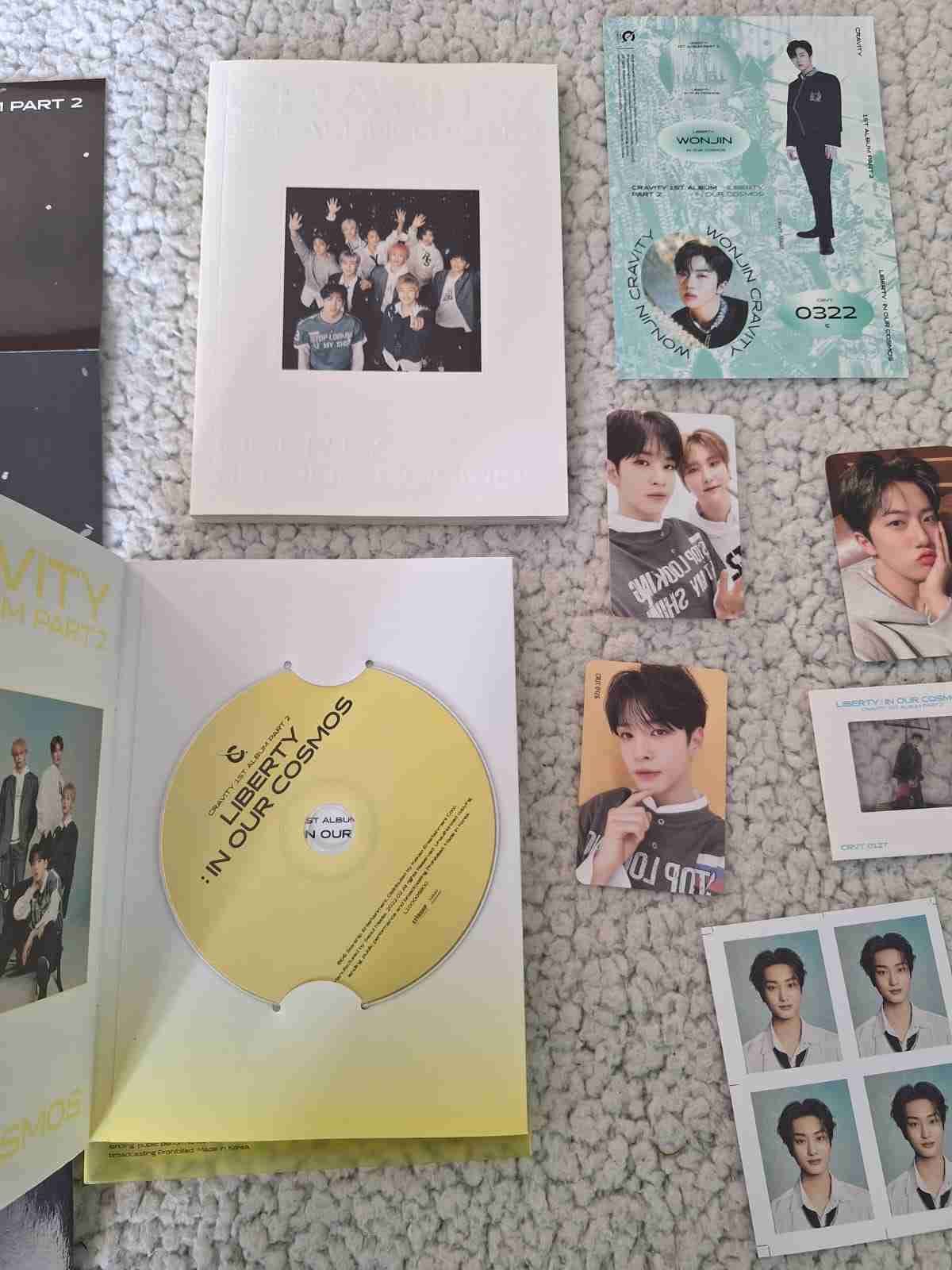 Álbum Cravity 1st Parte 2 - 3