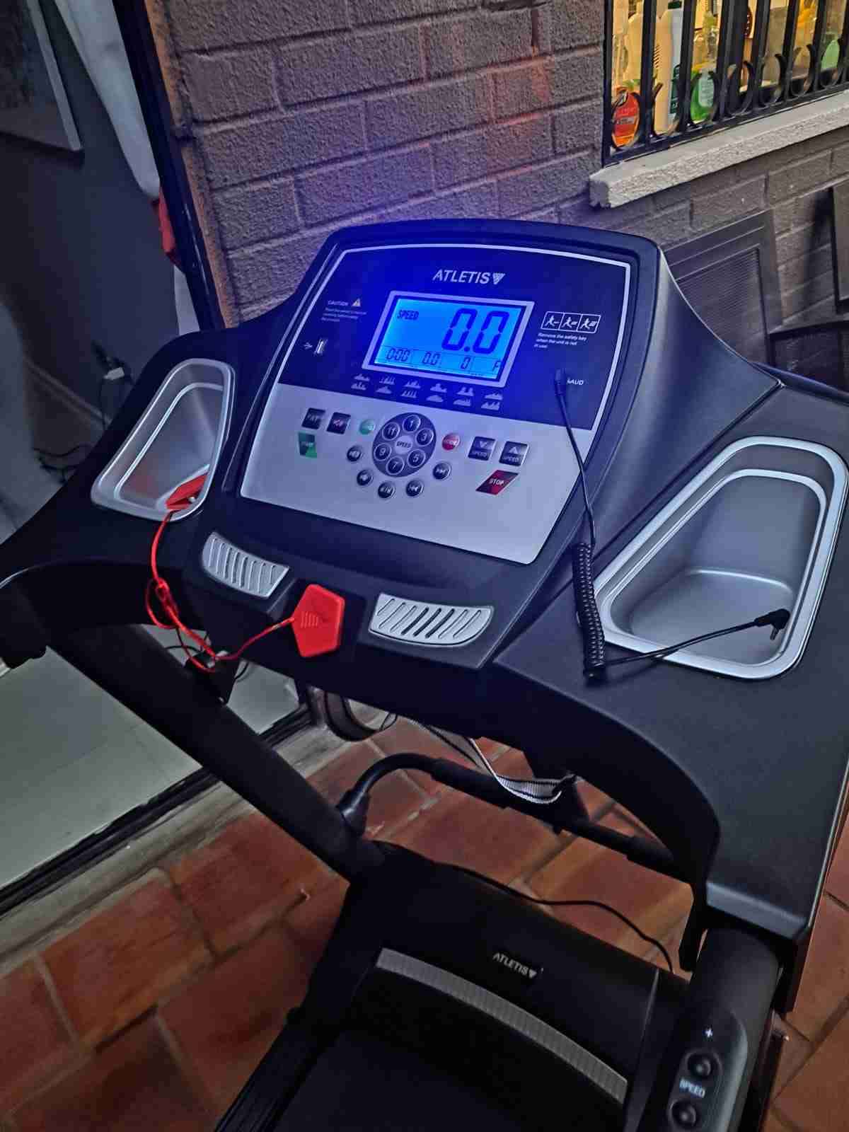 Caminadora eléctrica con pesas - miniatura 3