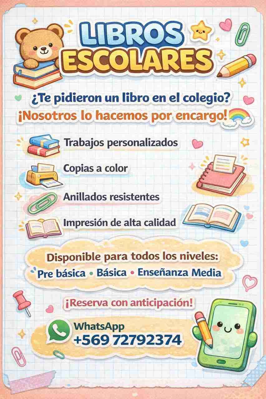 Servicio de libros escolares