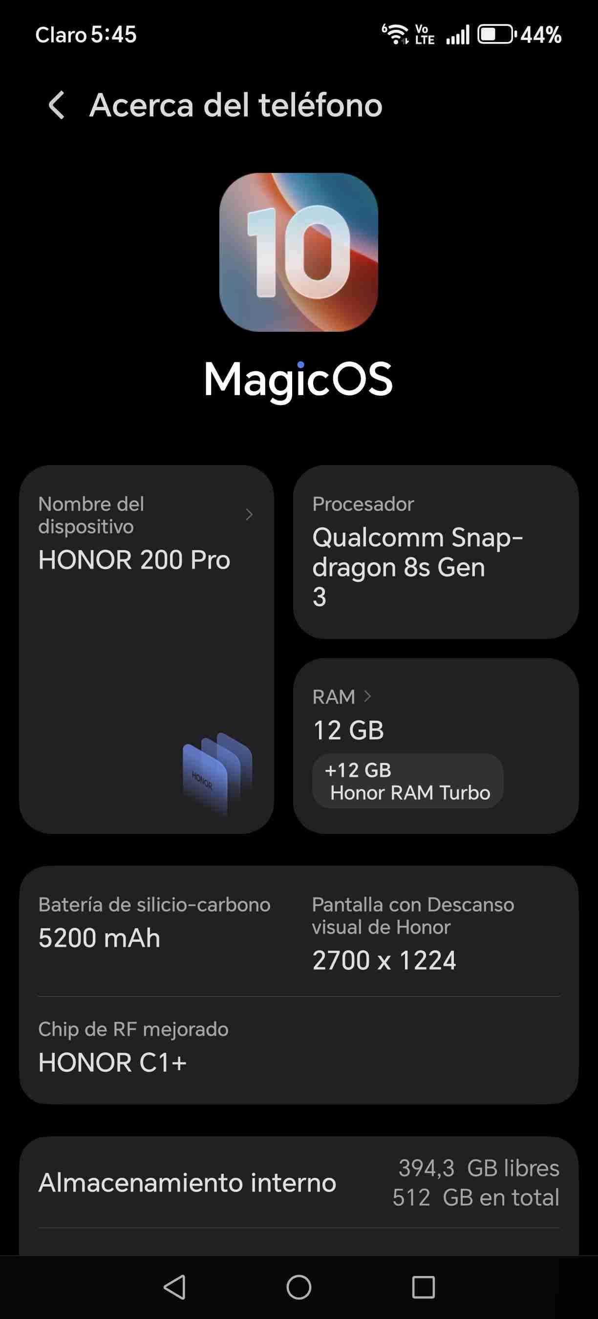 Se vende honor 200 pro - miniatura 6