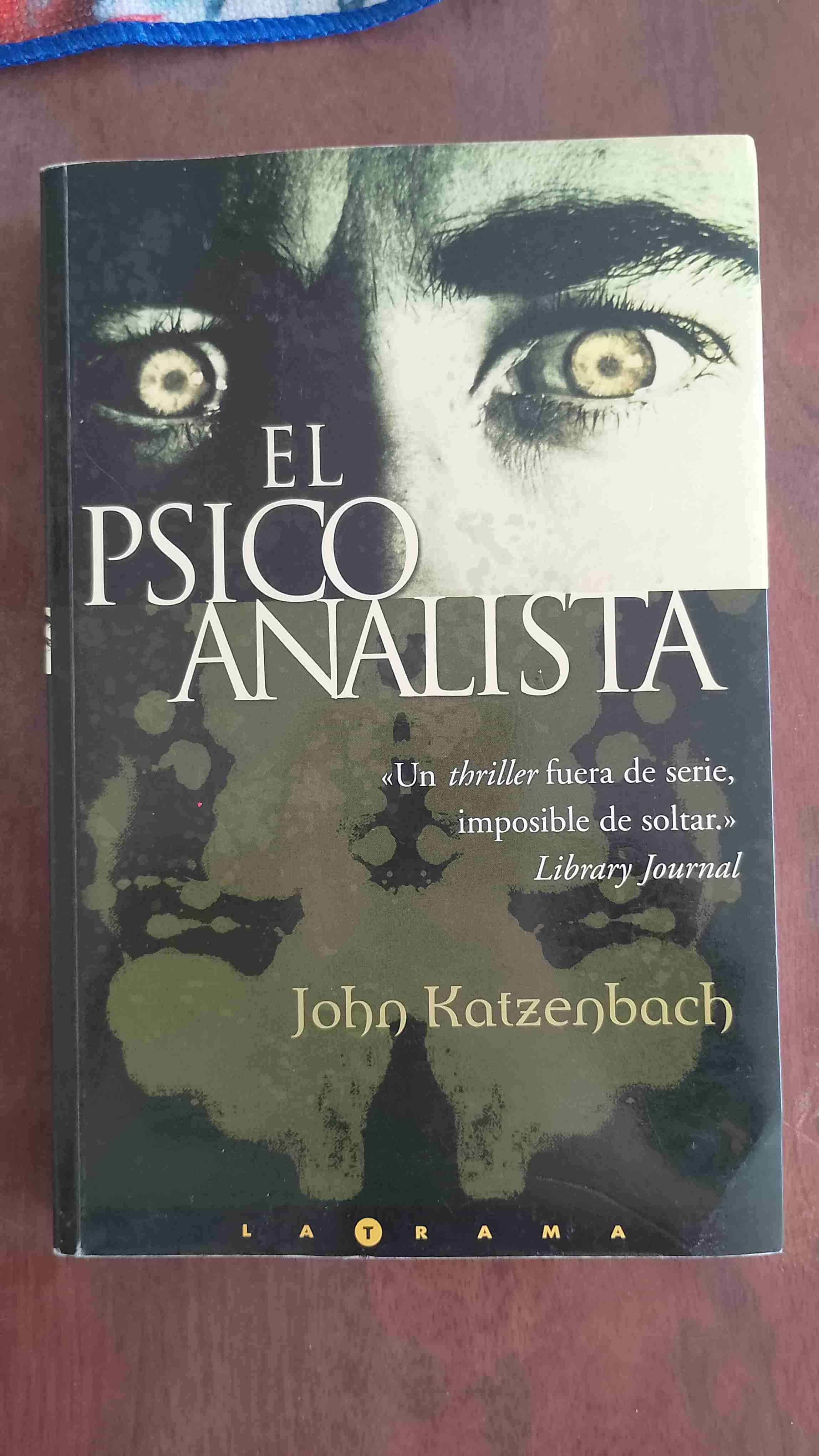 Libro 'El Psicoanalista' John Katzenbach