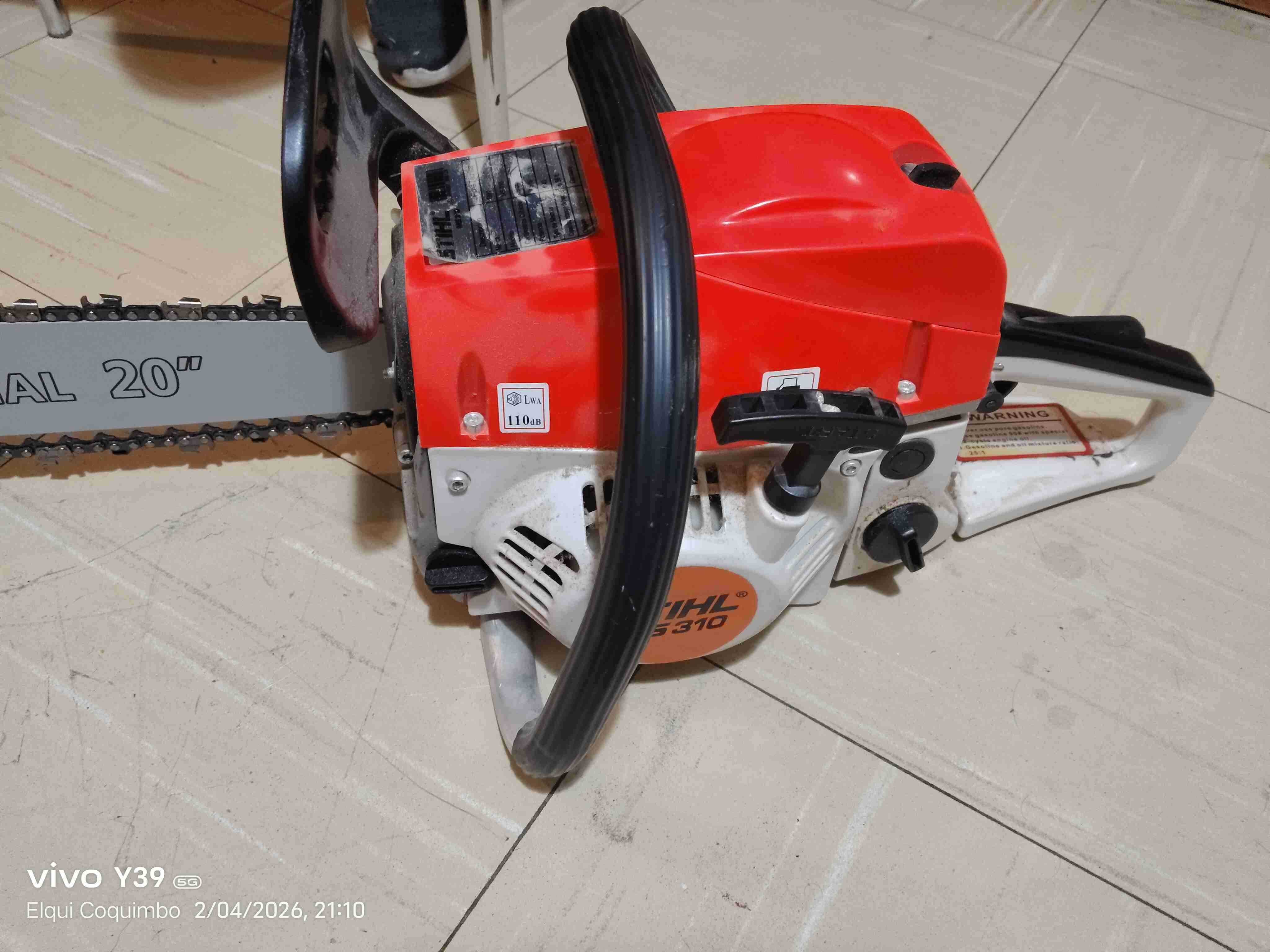 Motosierra Stihl MS310 20 pulgadas