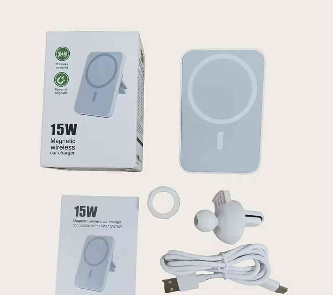 Cargador inalámbrico de auto - miniatura 2