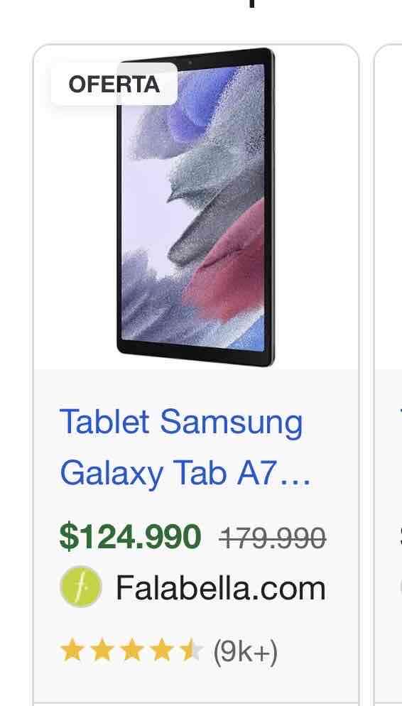 Tablet Samsung Galaxy Tab A7