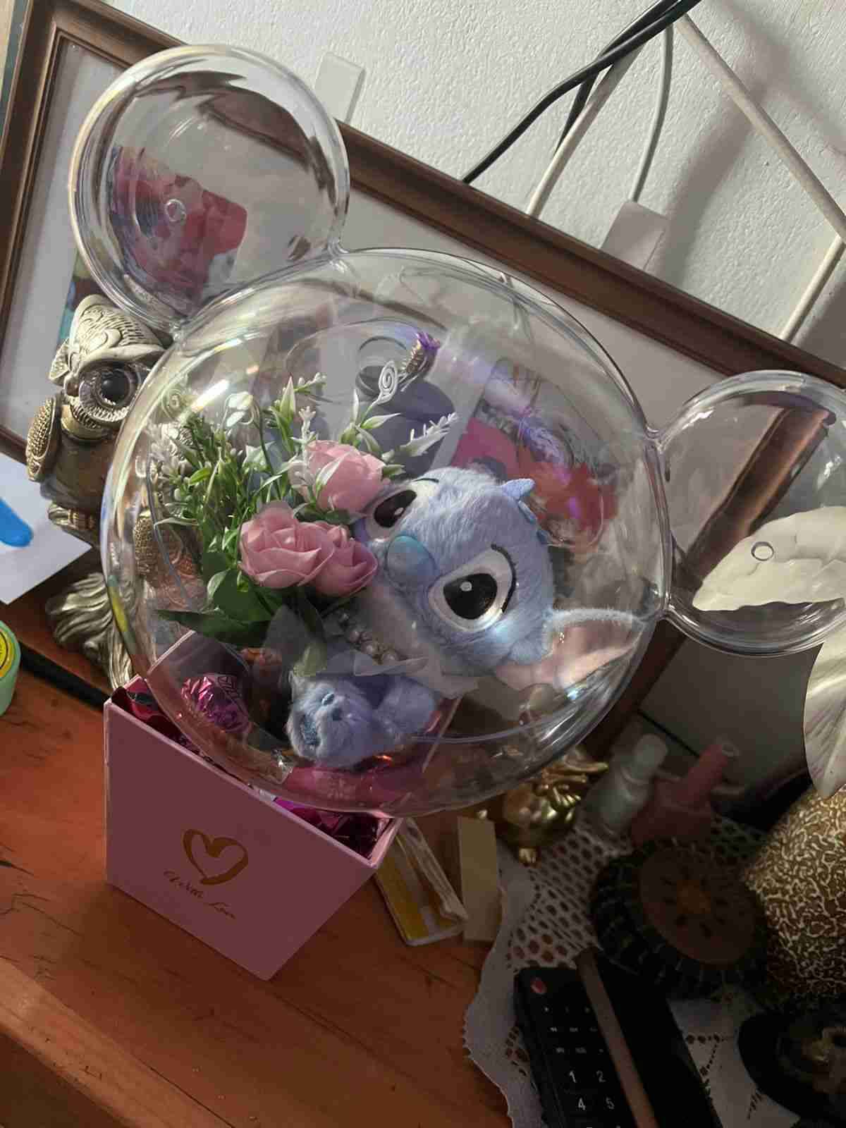 Peluches con flores y chocolates - miniatura 2