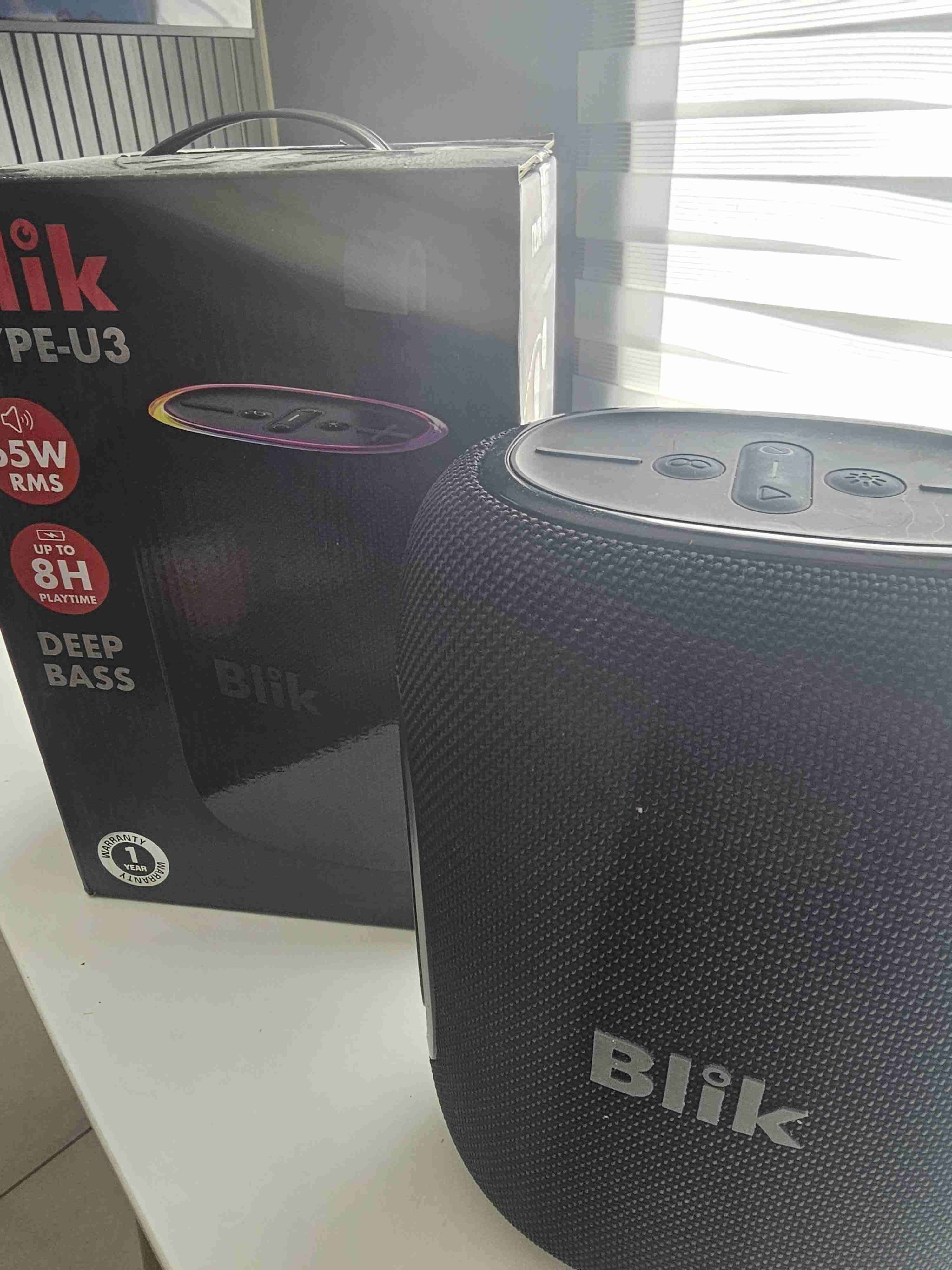 Altavoz Blik con bajo potente