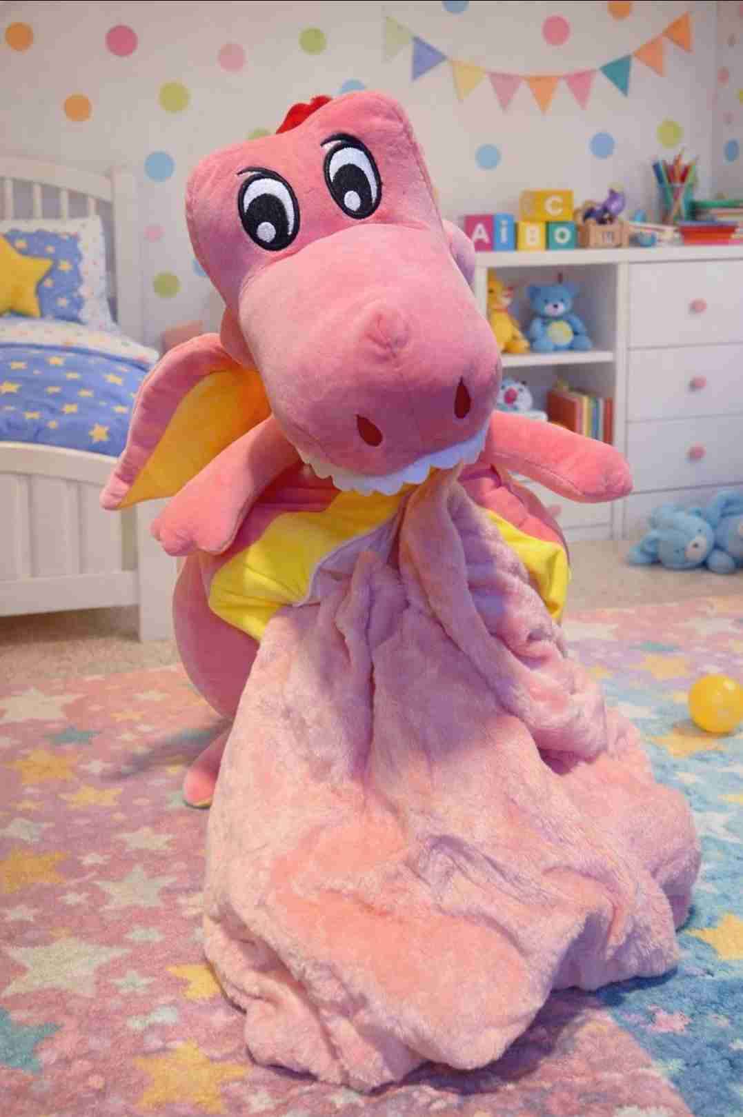 Peluches dinosaurio verde grande - miniatura 2