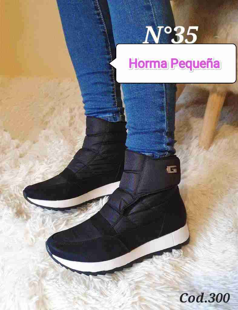 Botines negros talla 35 - miniatura 4