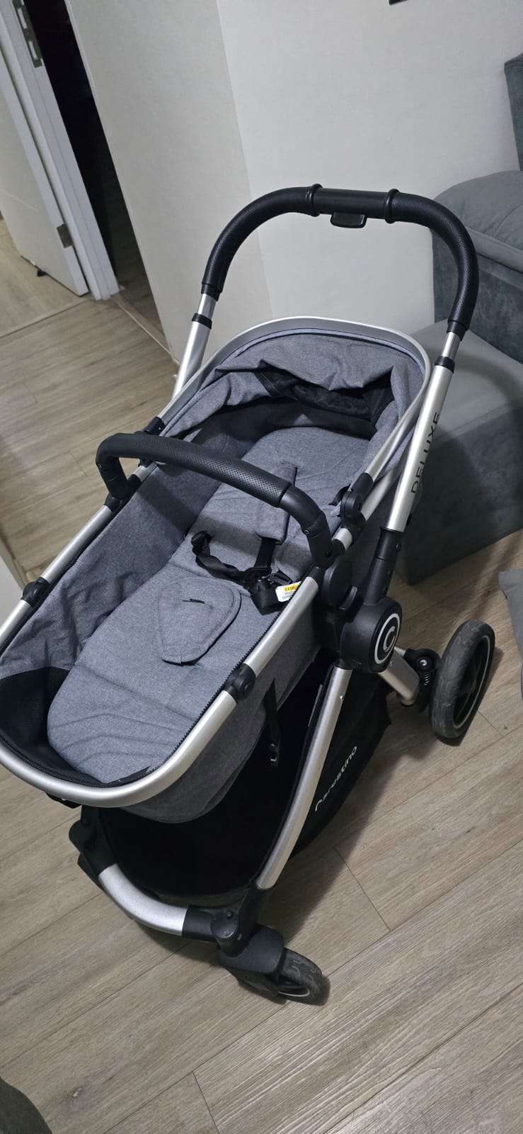 Pack bebé carestino: mecedor, colecho, coche - miniatura 2