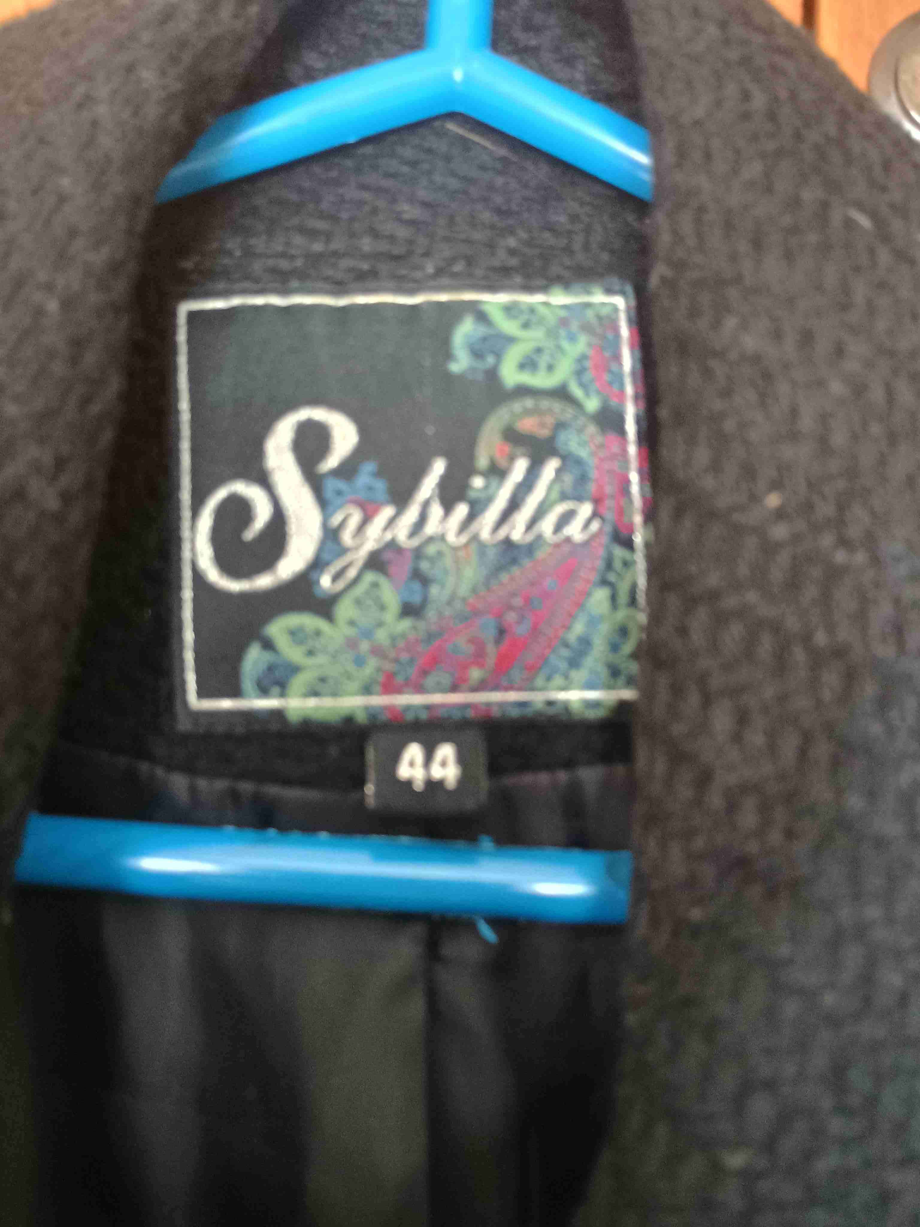 Abrigo negro largo mujer - miniatura 4