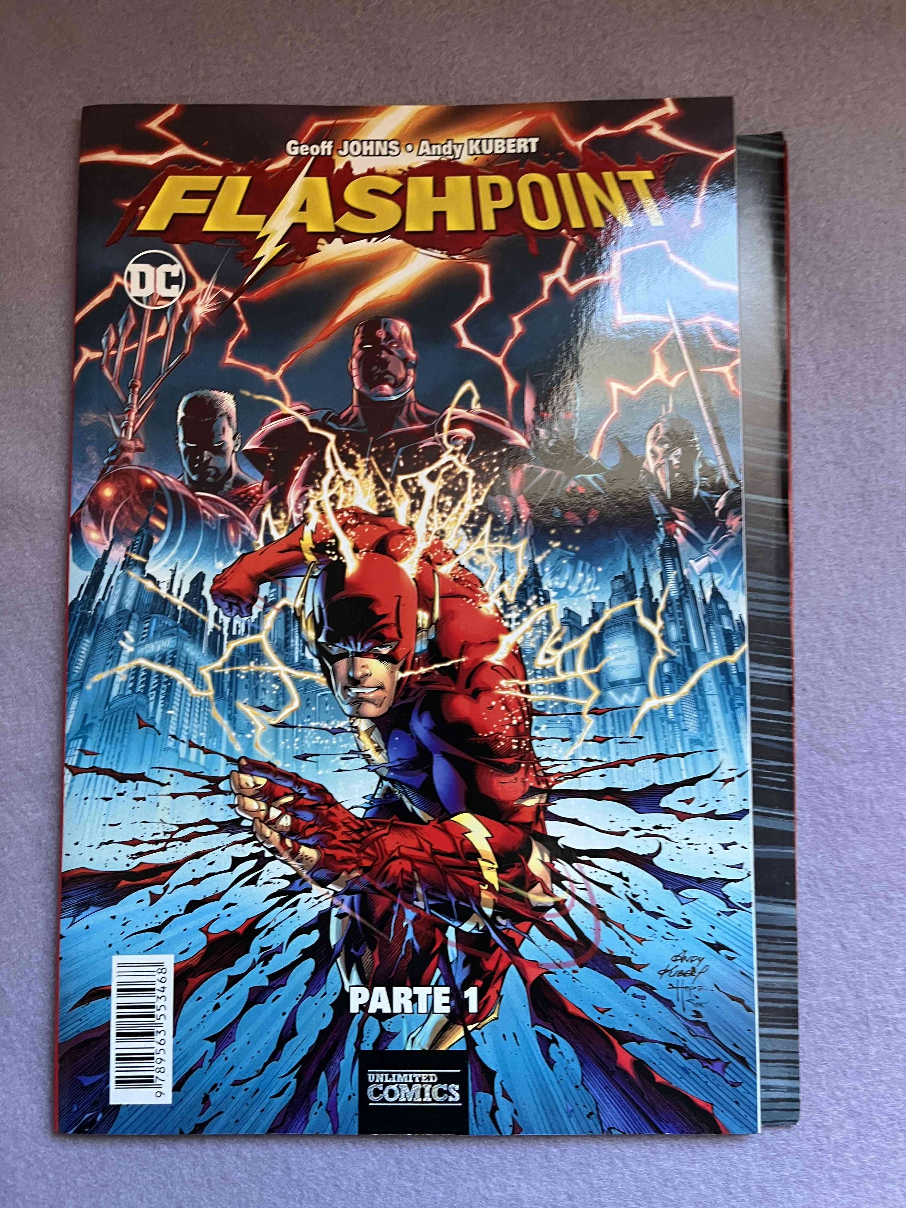 Set de cómics Flashpoint (1,2 y 3 UnlimitedComics) - miniatura 2