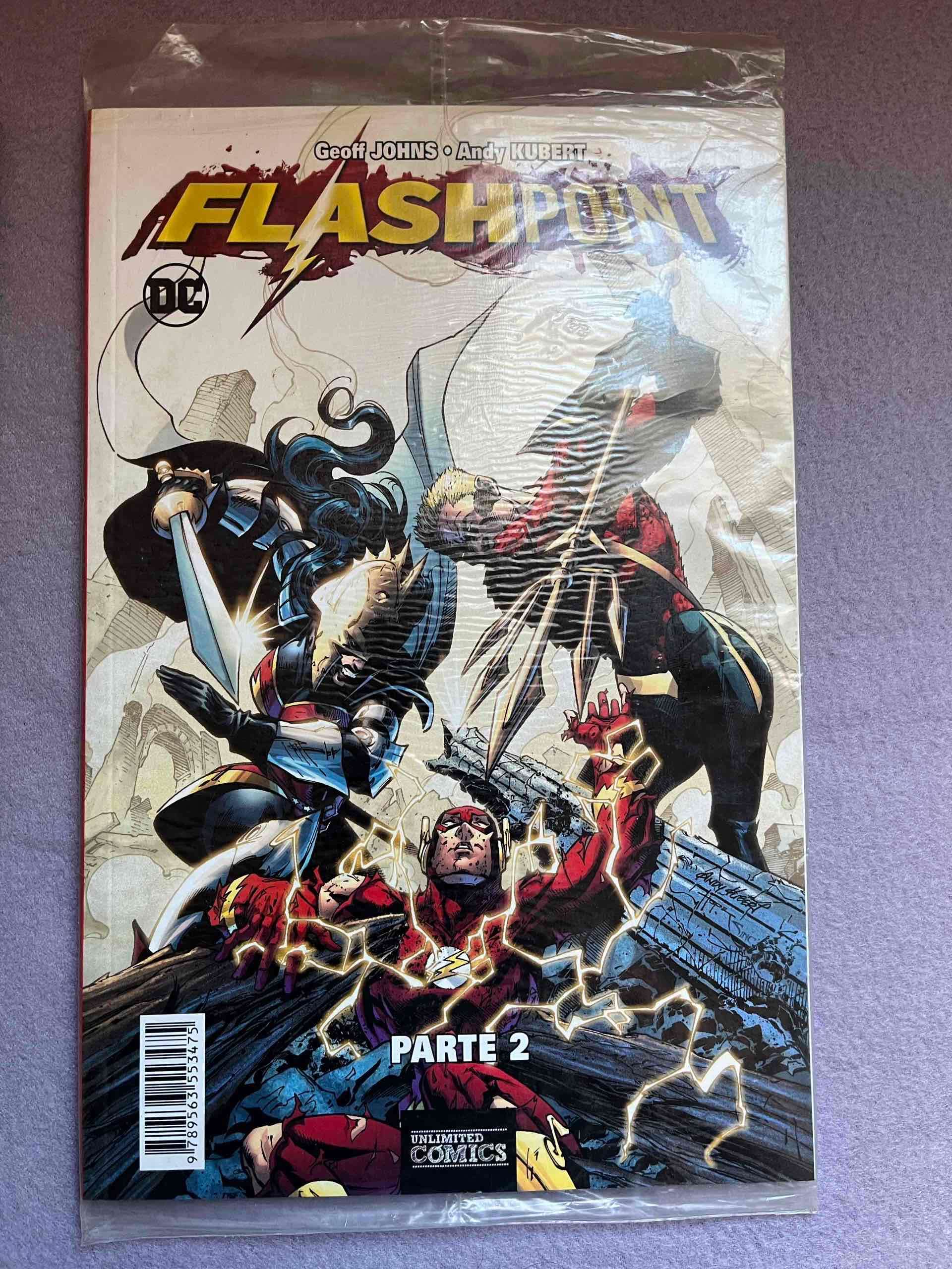 Set de cómics Flashpoint (1,2 y 3 UnlimitedComics) - miniatura 3